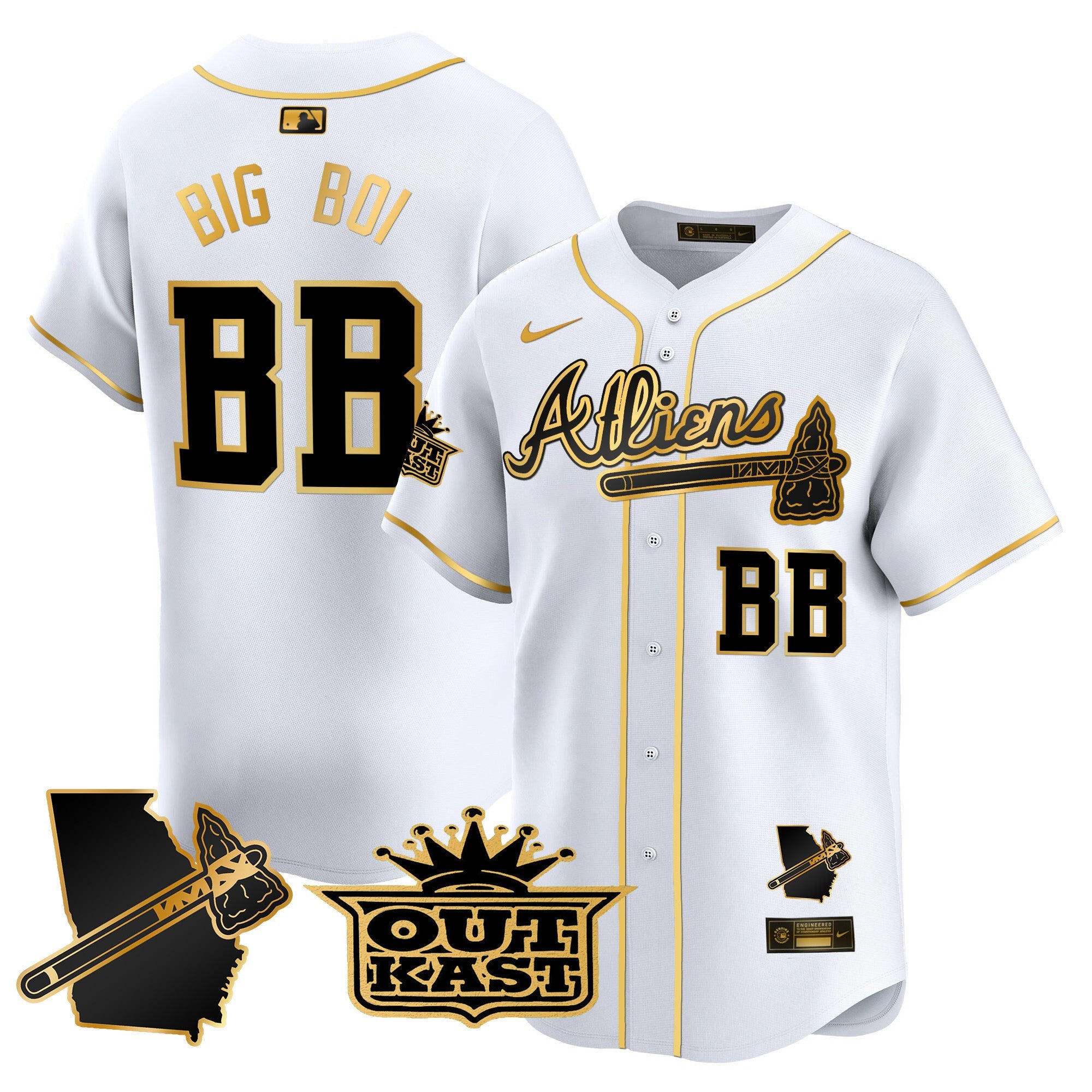 Men’s Atlanta Atliens Vapor Premier Limited Jersey V2