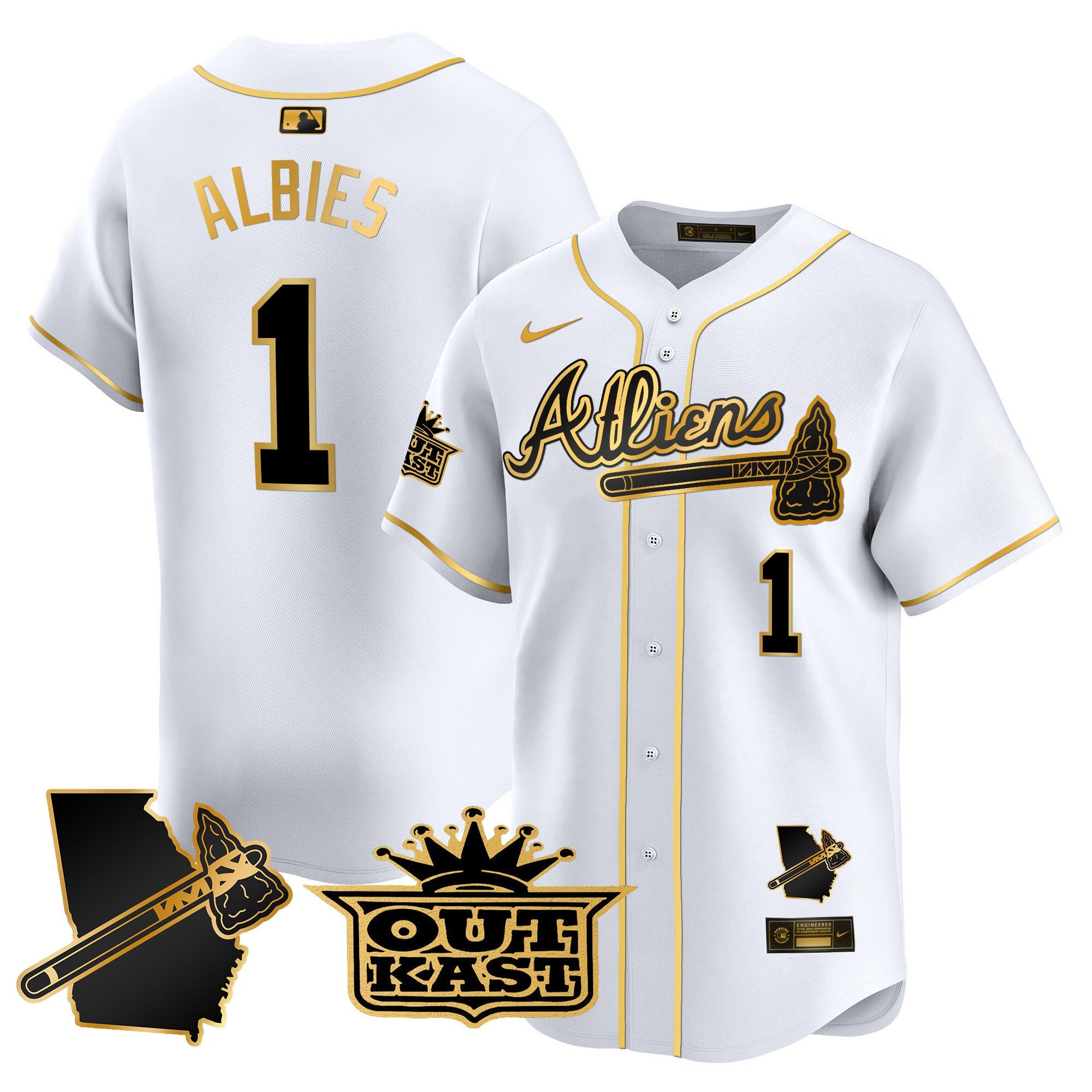 Men’s Atlanta Atliens Vapor Premier Limited Jersey V2