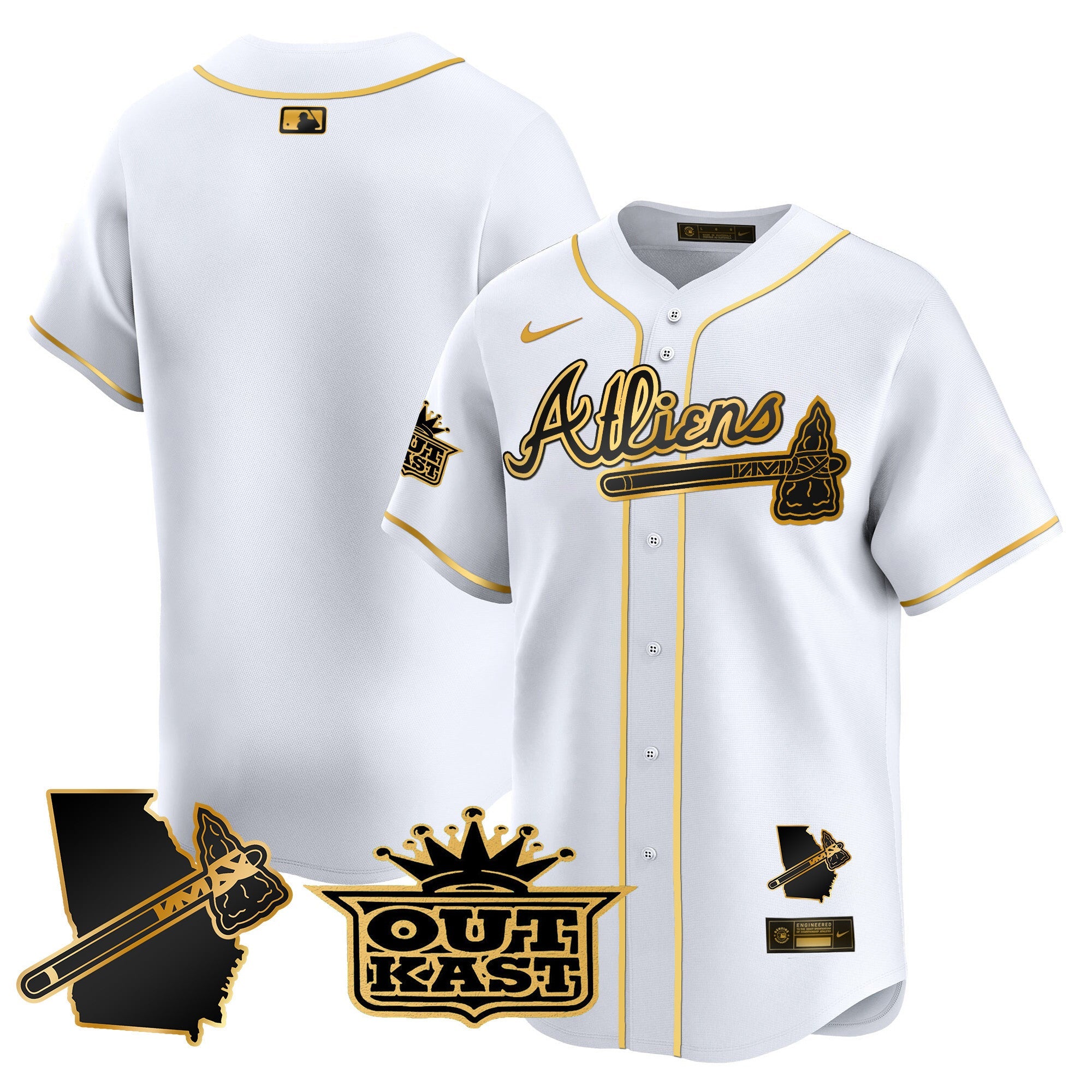 Men’s Atlanta Atliens Vapor Premier Limited Jersey V2