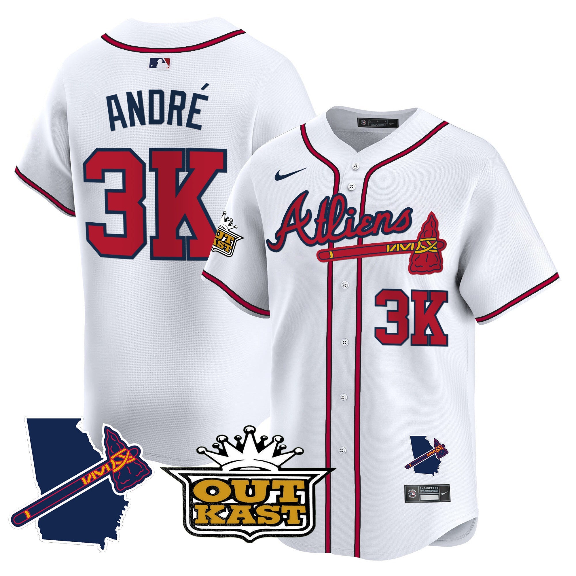 Men’s Atlanta Atliens Vapor Premier Limited Jersey V2