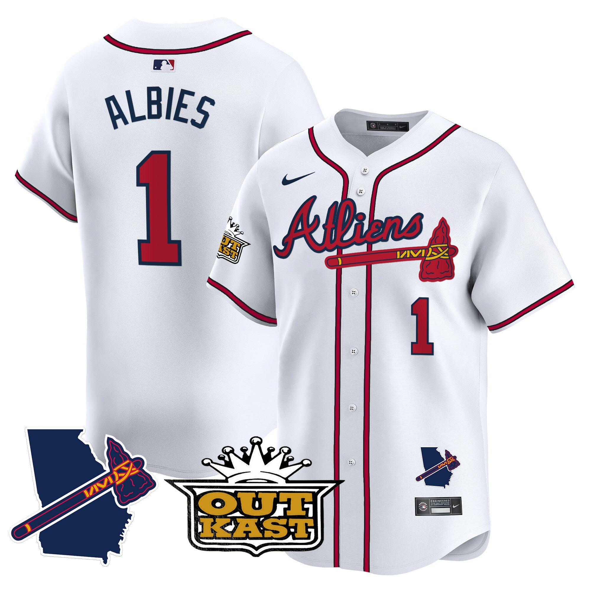 Men’s Atlanta Atliens Vapor Premier Limited Jersey V2
