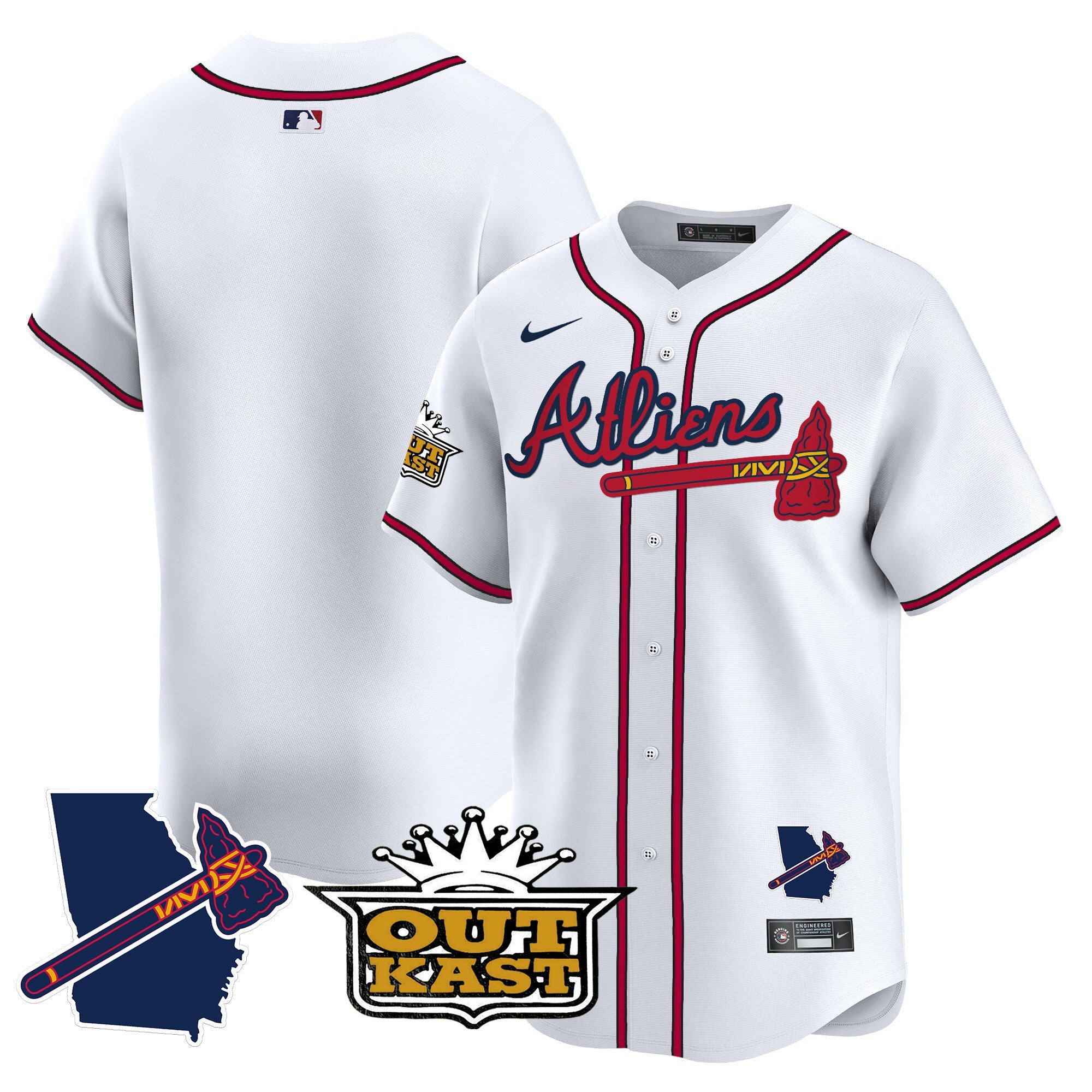 Men’s Atlanta Atliens Vapor Premier Limited Jersey V2