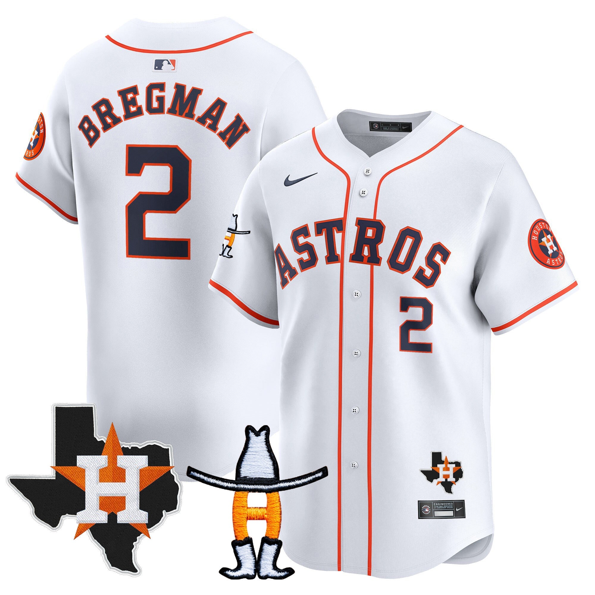 Men’s Houston Houston Rodeo Patch Vapor Premier Limited Jersey V2