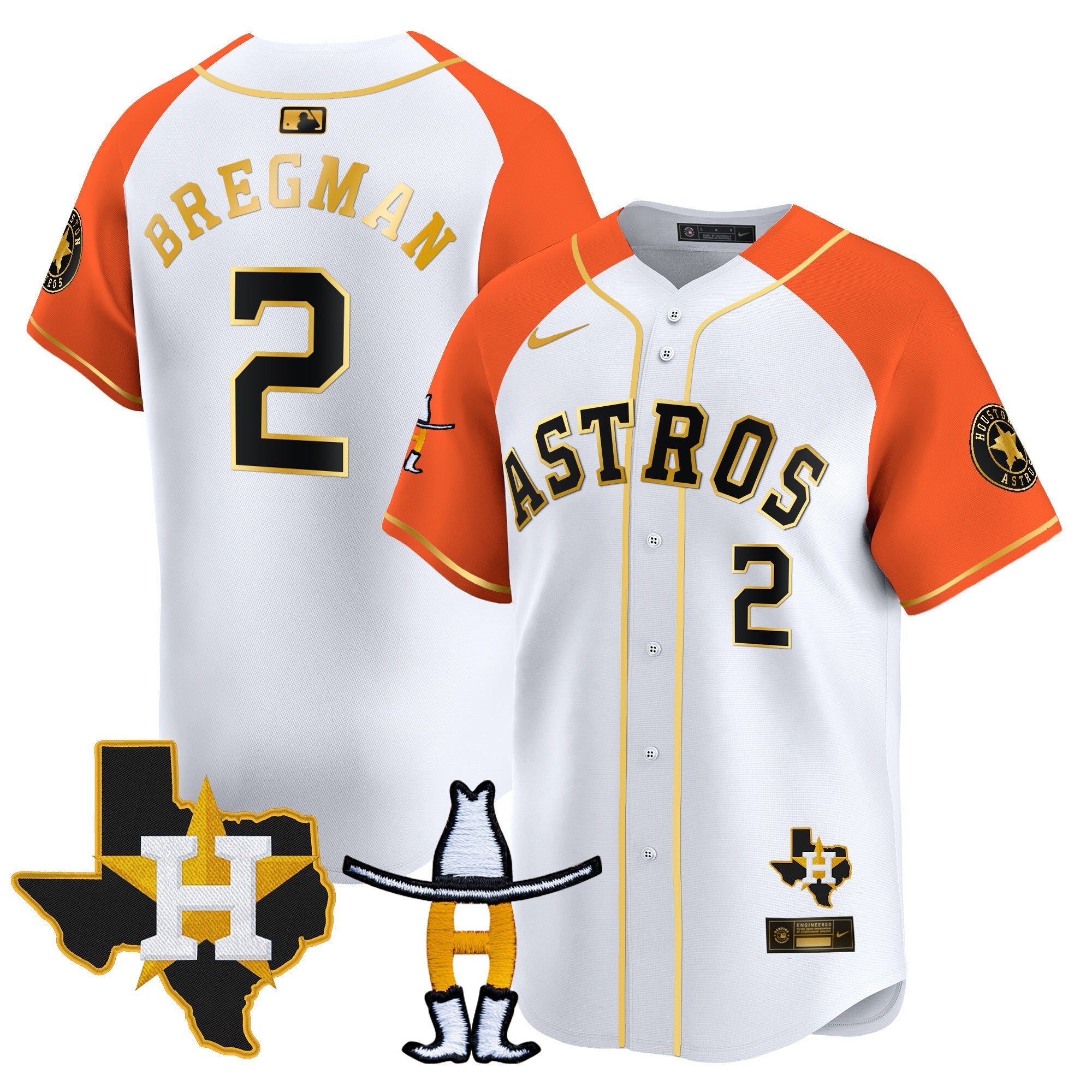 Men’s Houston Houston Rodeo Patch Vapor Premier Limited Jersey V2