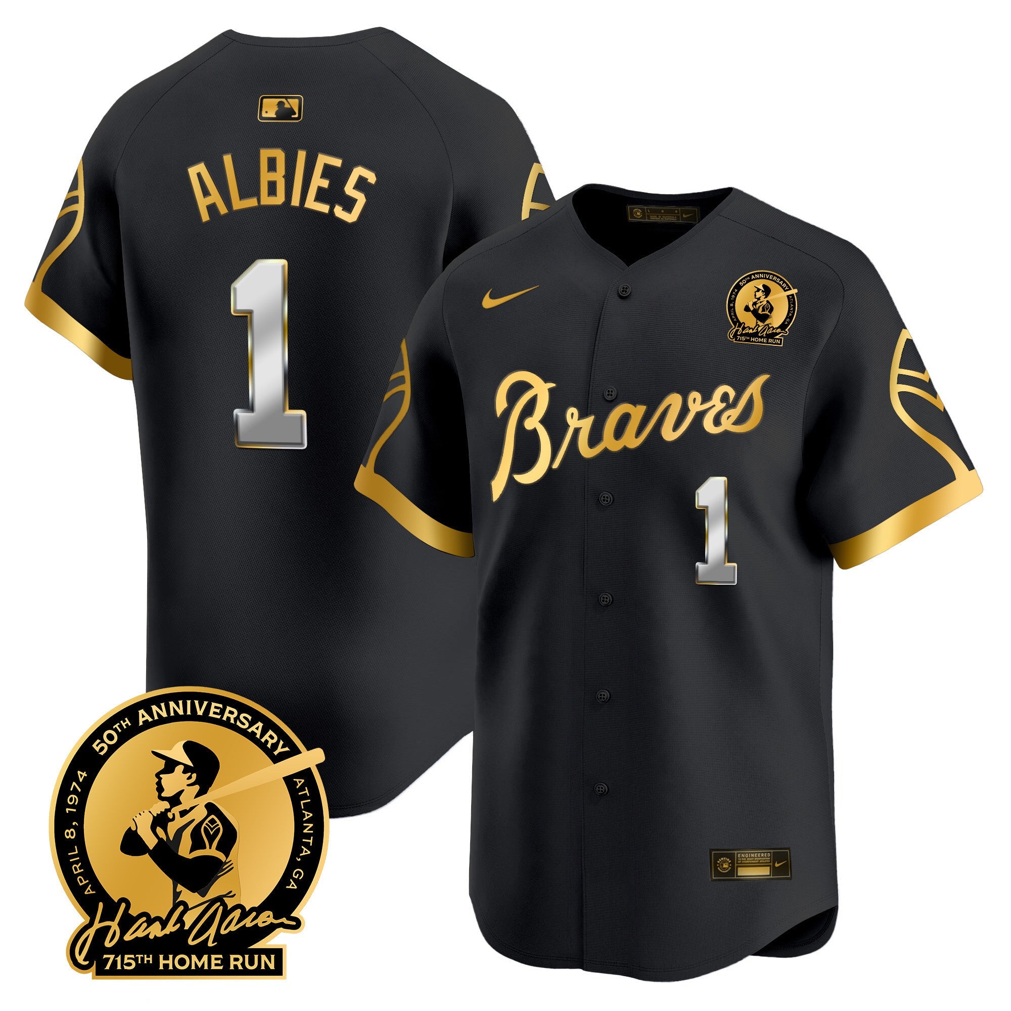 Men’s Atlanta Throwback 1974 – 1982 Vapor Premier Limited Jersey