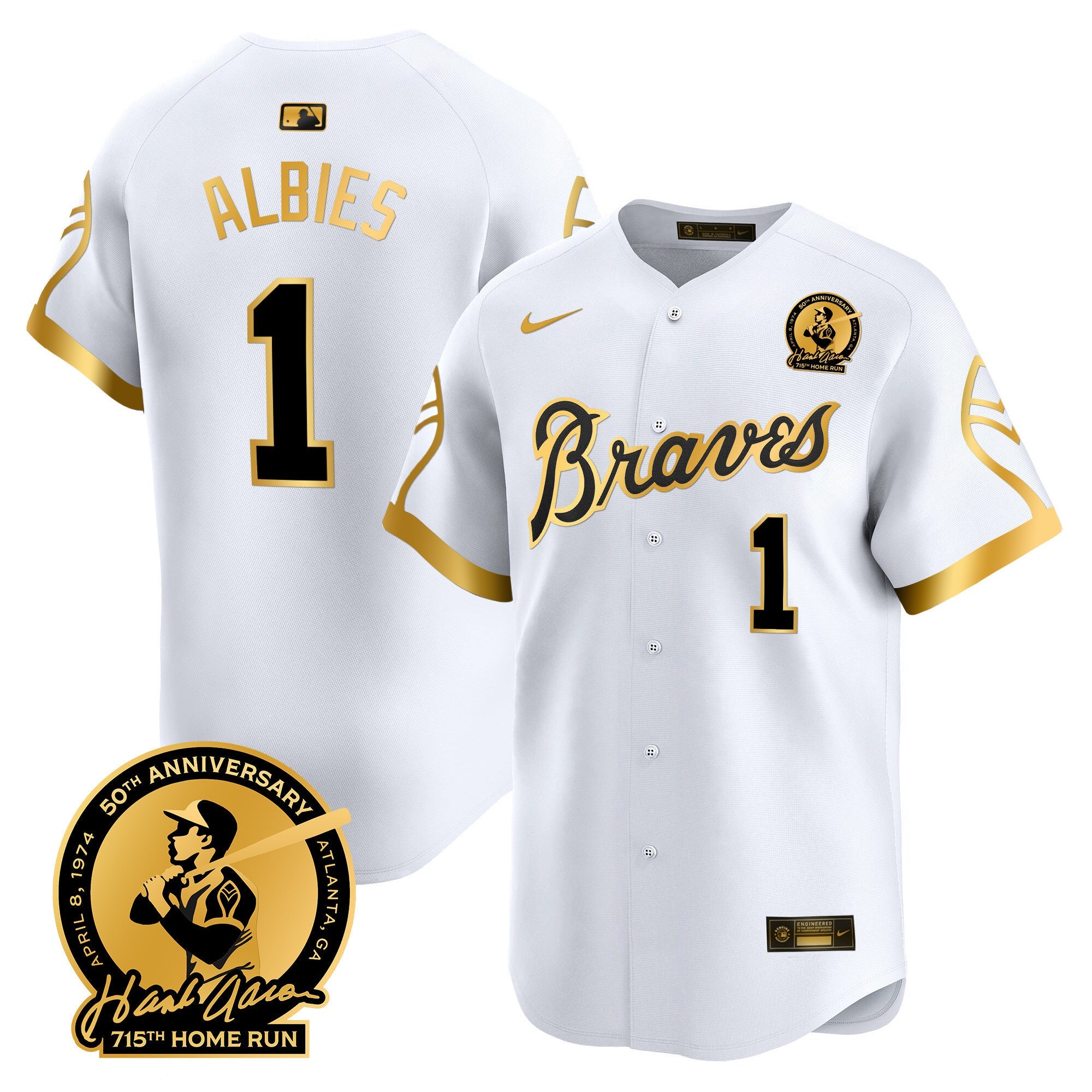 Men’s Atlanta Throwback 1974 – 1982 Vapor Premier Limited Jersey