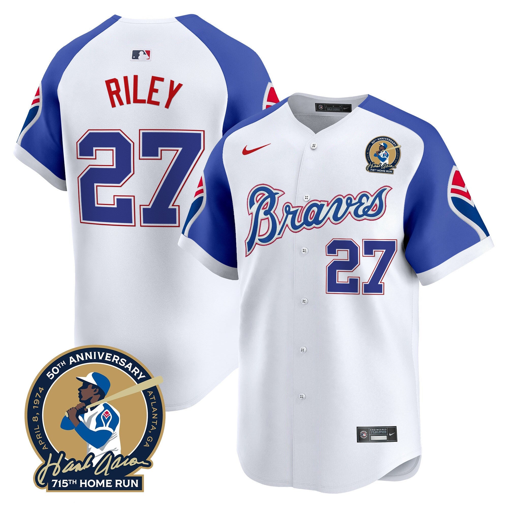 Men’s Atlanta Throwback 1974 – 1982 Vapor Premier Limited Jersey