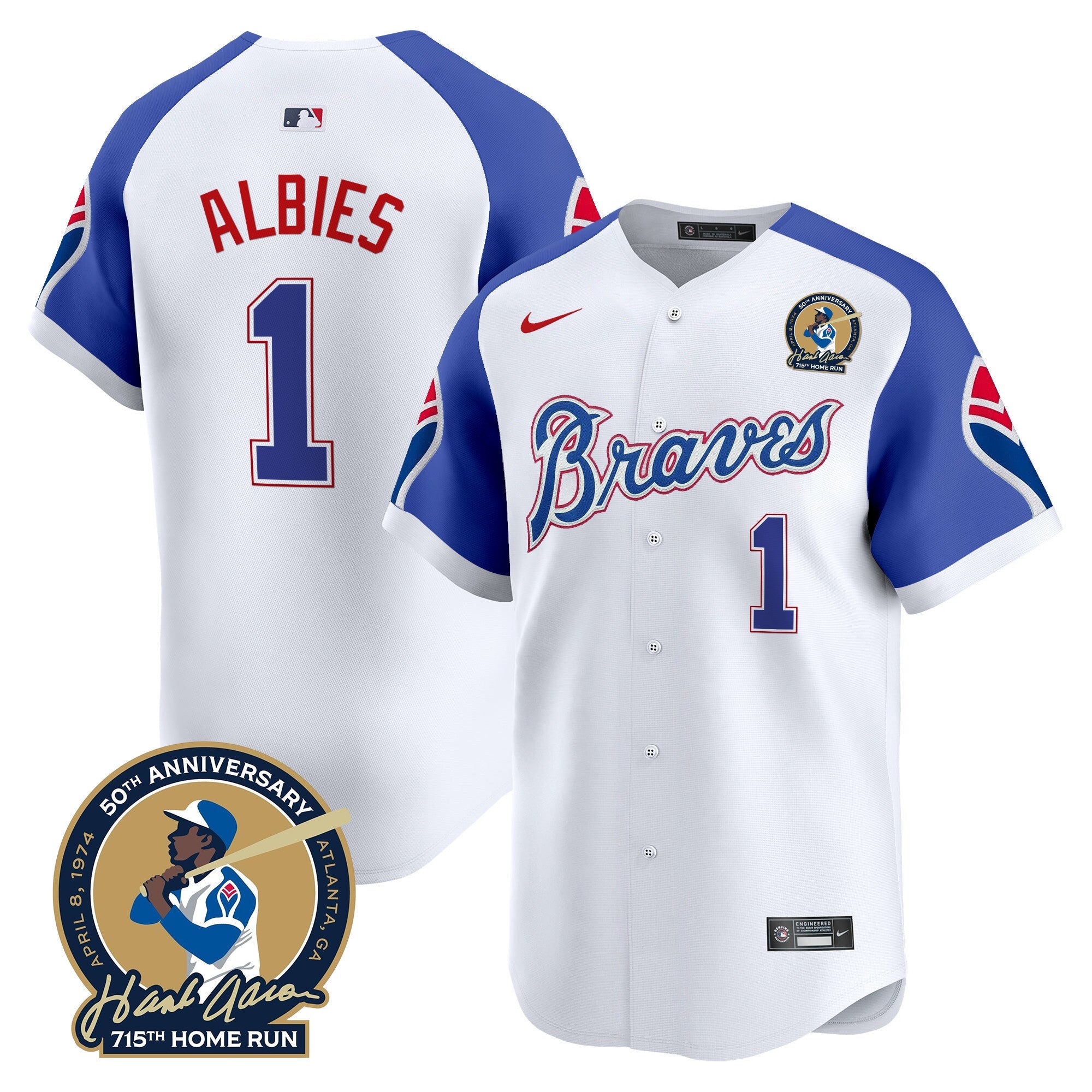 Men’s Atlanta Throwback 1974 – 1982 Vapor Premier Limited Jersey