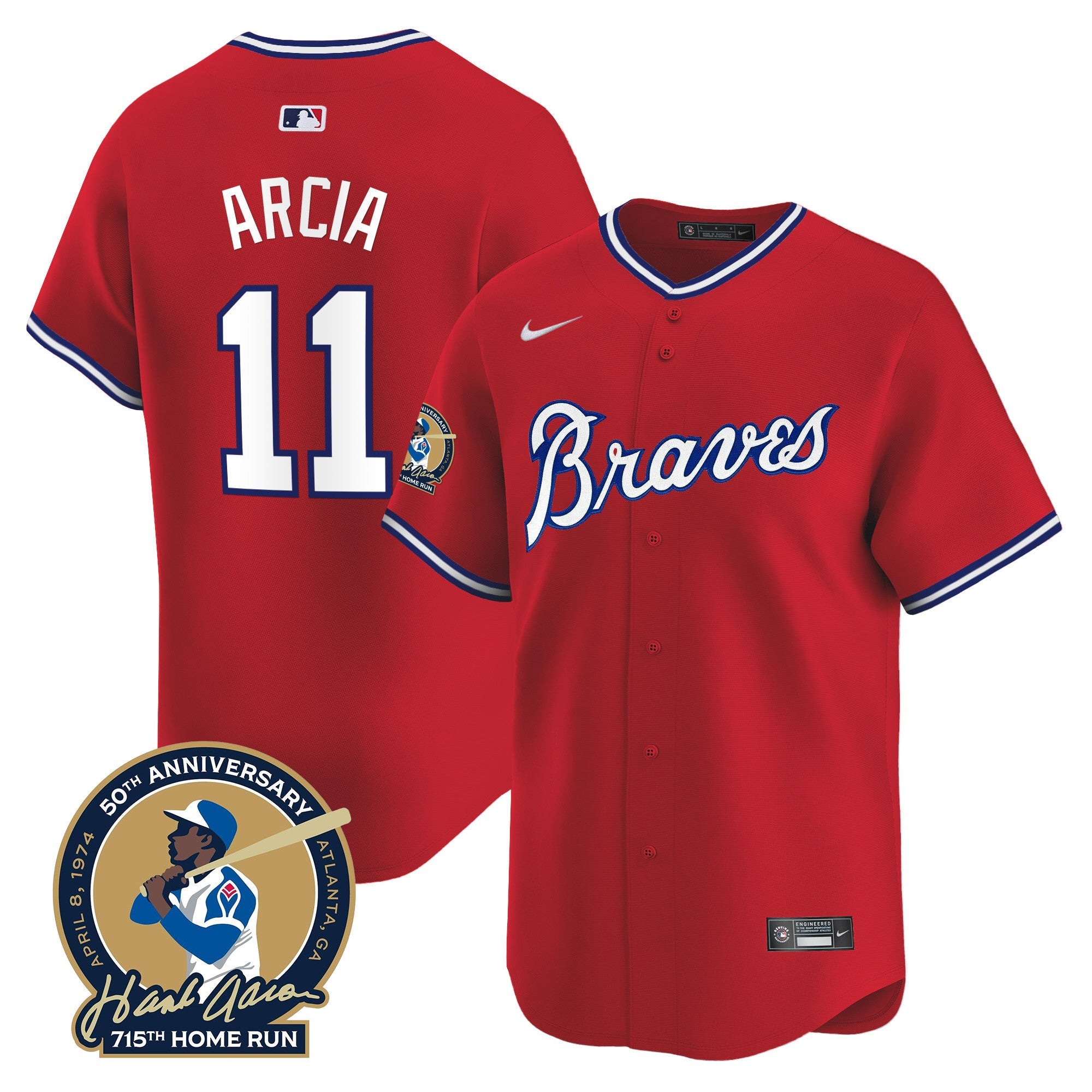 Men’s Atlanta Throwback 1974 – 1982 Vapor Premier Limited Jersey