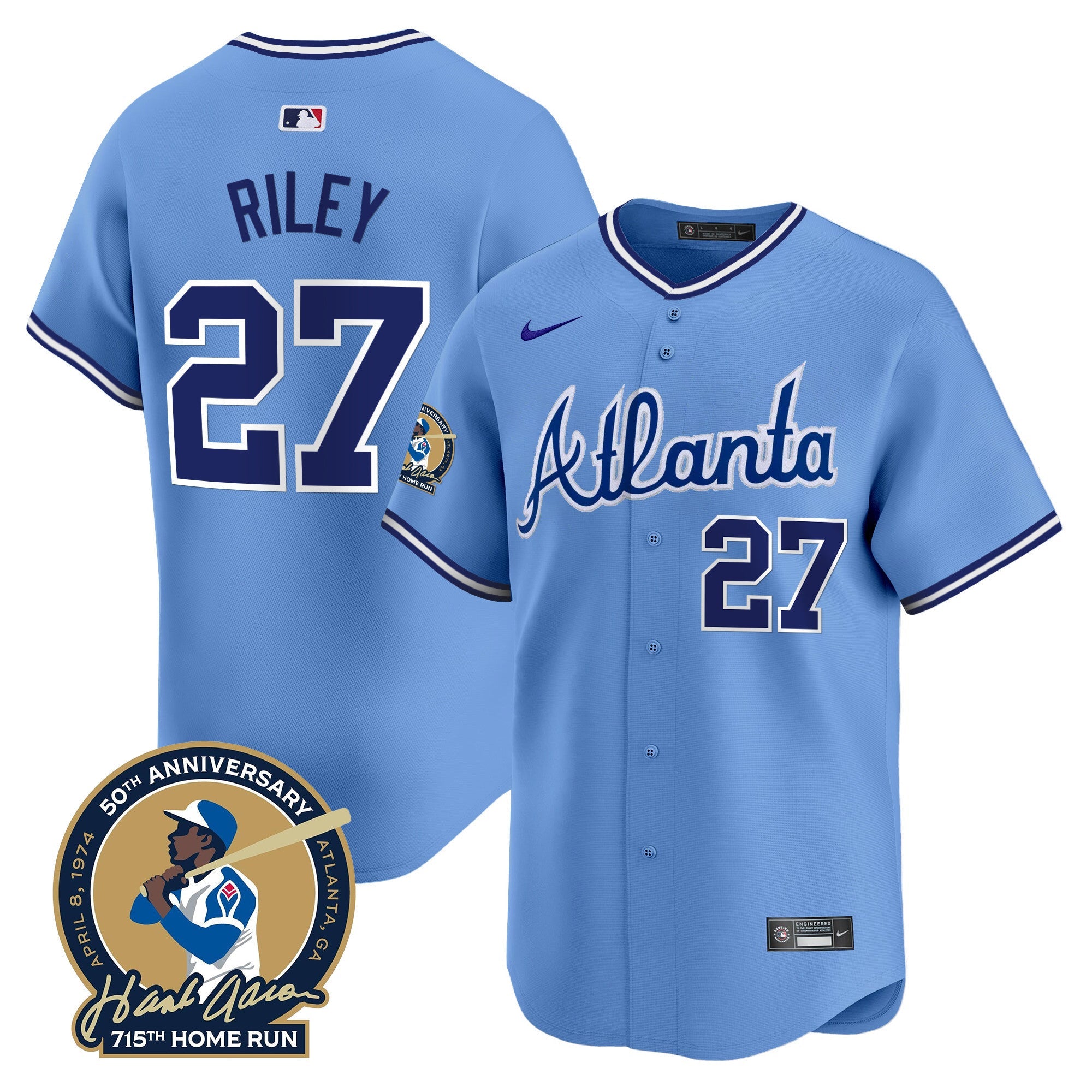 Men’s Atlanta Throwback 1974 – 1982 Vapor Premier Limited Jersey