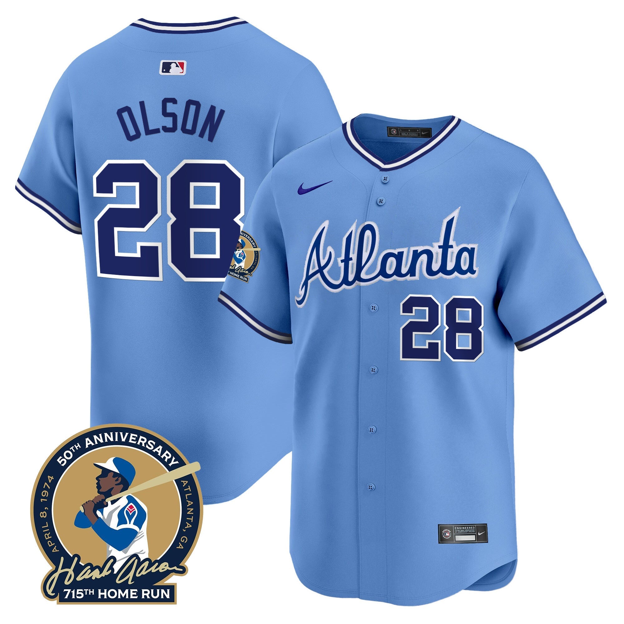 Men’s Atlanta Throwback 1974 – 1982 Vapor Premier Limited Jersey
