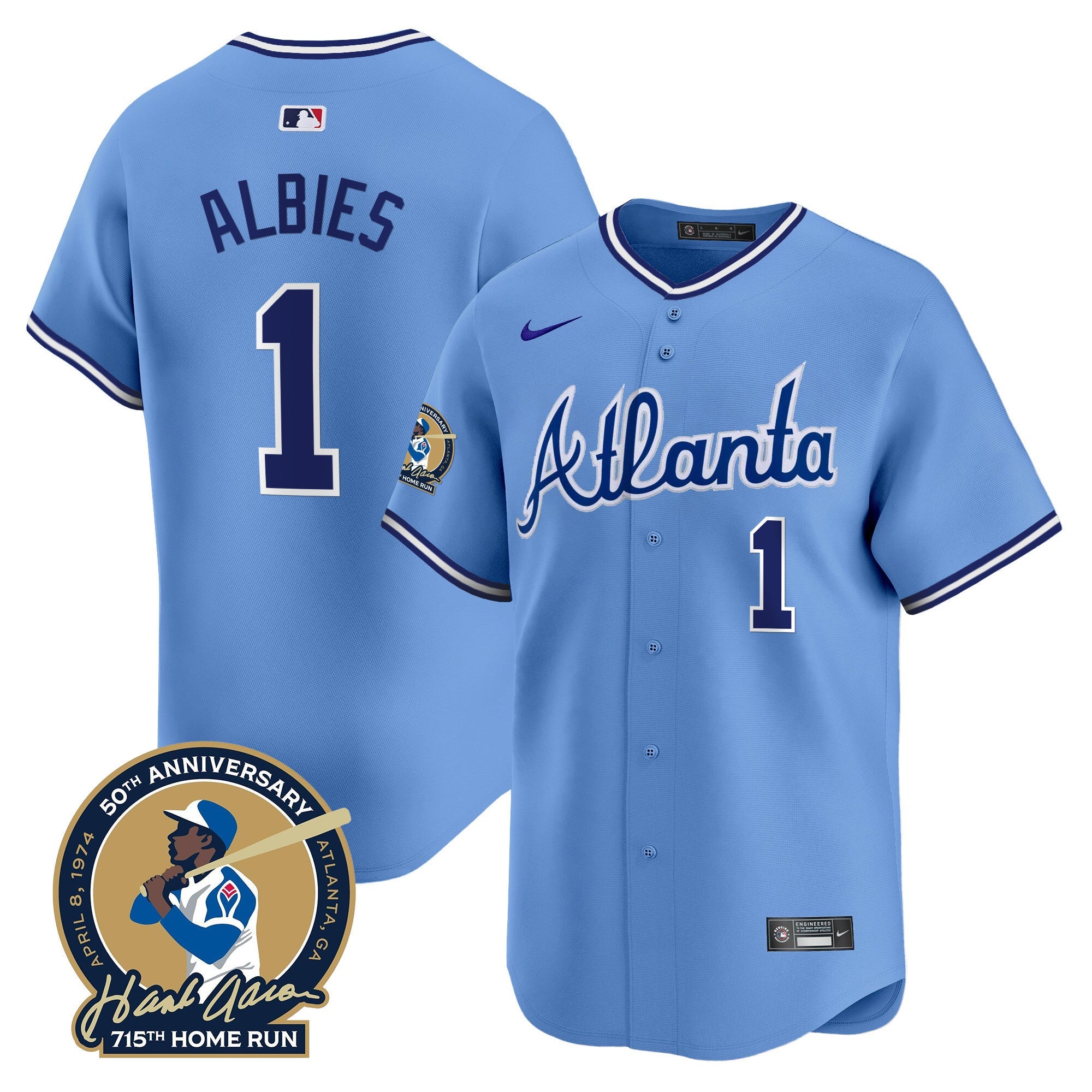 Men’s Atlanta Throwback 1974 – 1982 Vapor Premier Limited Jersey