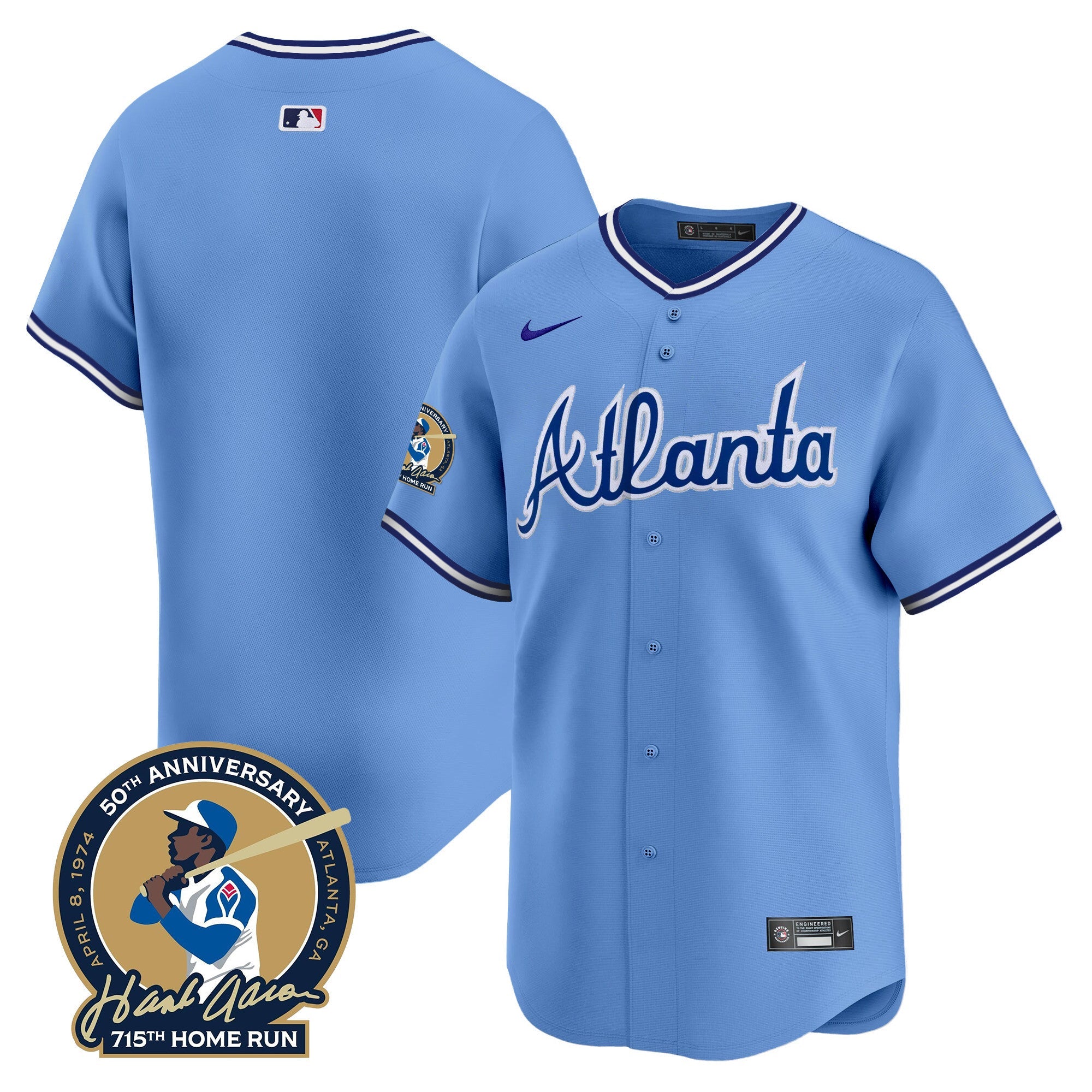 Men’s Atlanta Throwback 1974 – 1982 Vapor Premier Limited Jersey