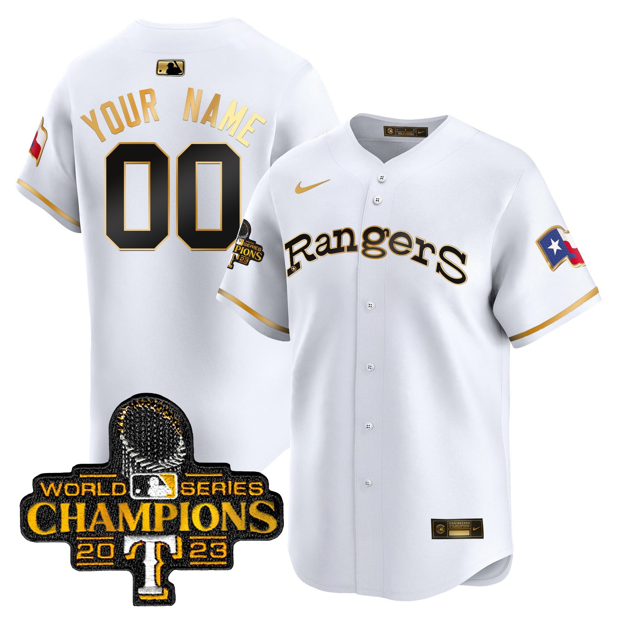 Texas Throwback 1972 Vapor Premier Limited Custom Jersey