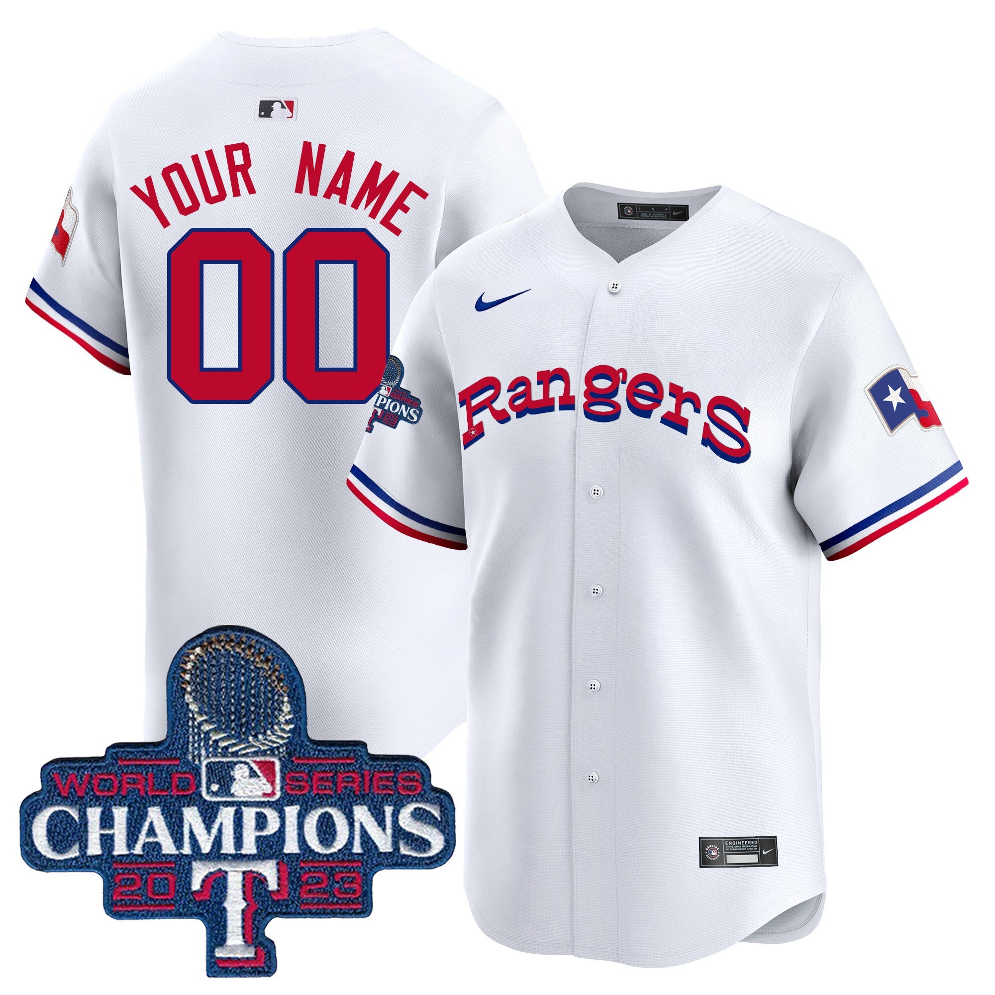 Texas Throwback 1972 Vapor Premier Limited Custom Jersey