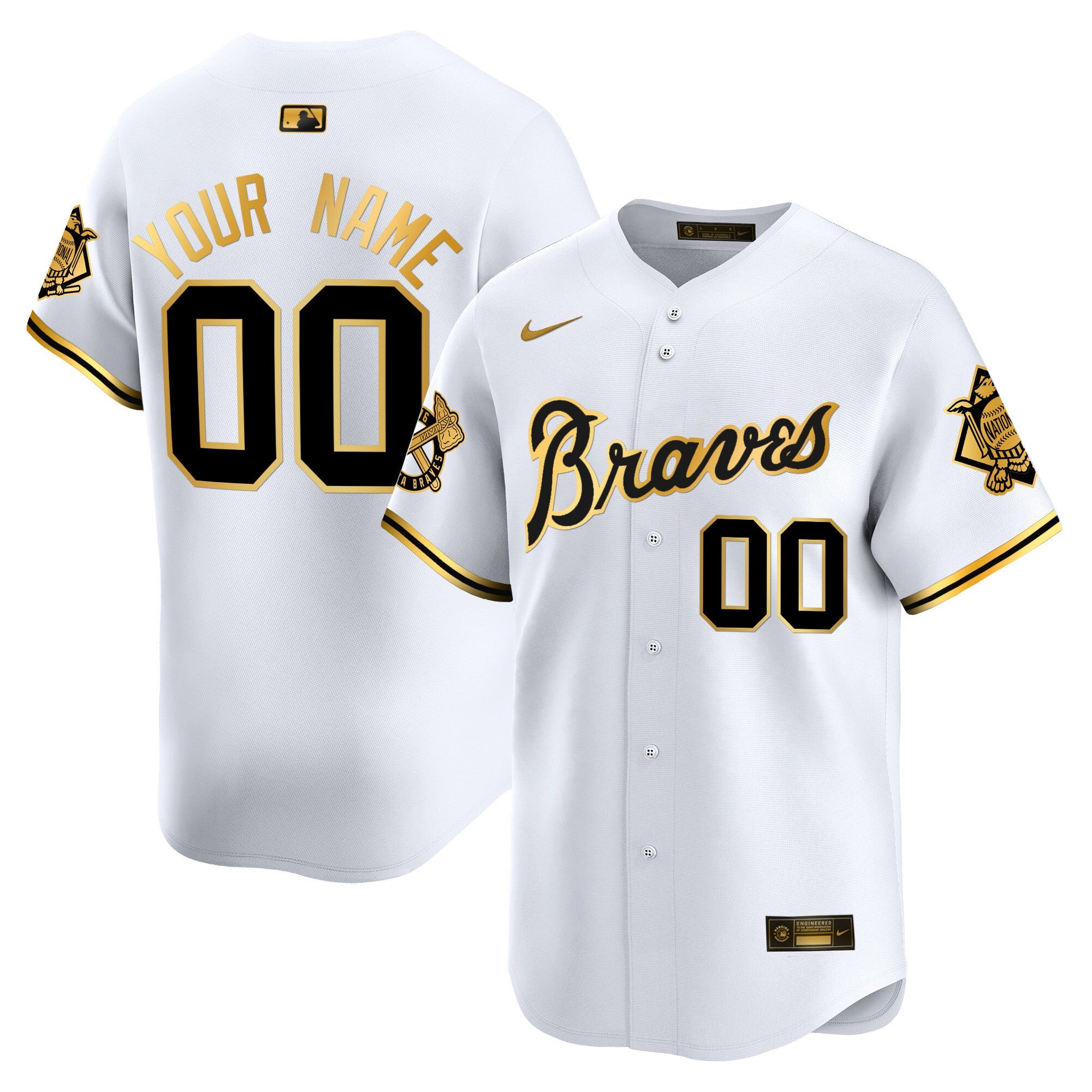 Atlanta Peaches n’ Cream Vapor Premier Limited Custom Jersey
