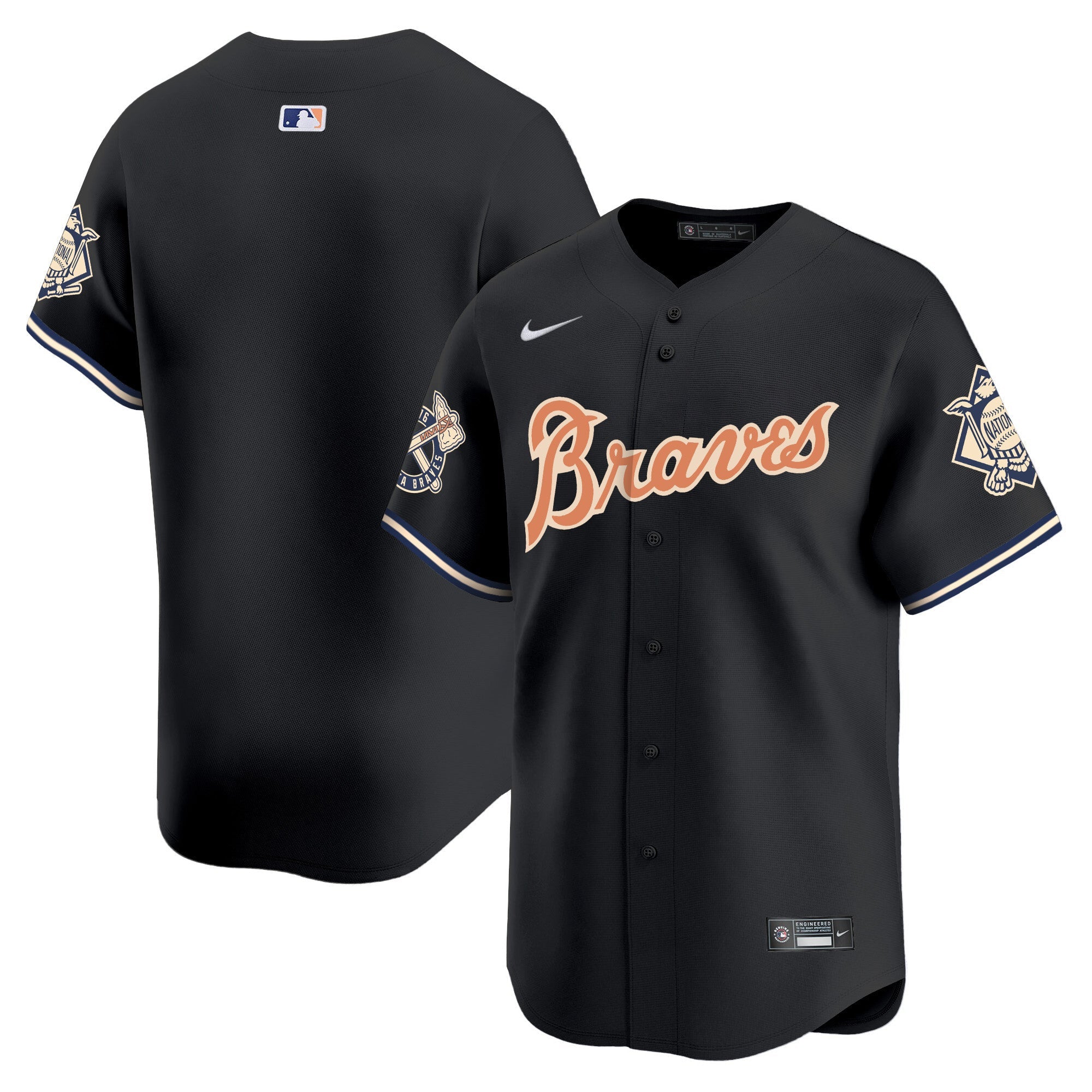 Men’s Atlanta Peaches n’ Cream Vapor Premier Limited Jersey