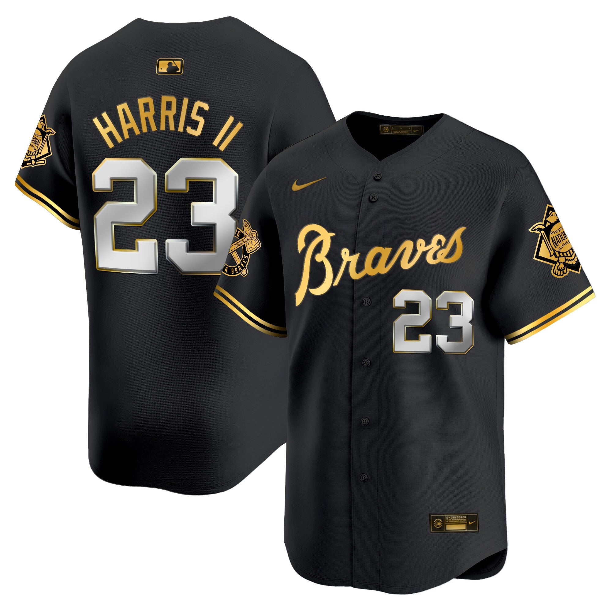 Men’s Atlanta Peaches n’ Cream Vapor Premier Limited Jersey