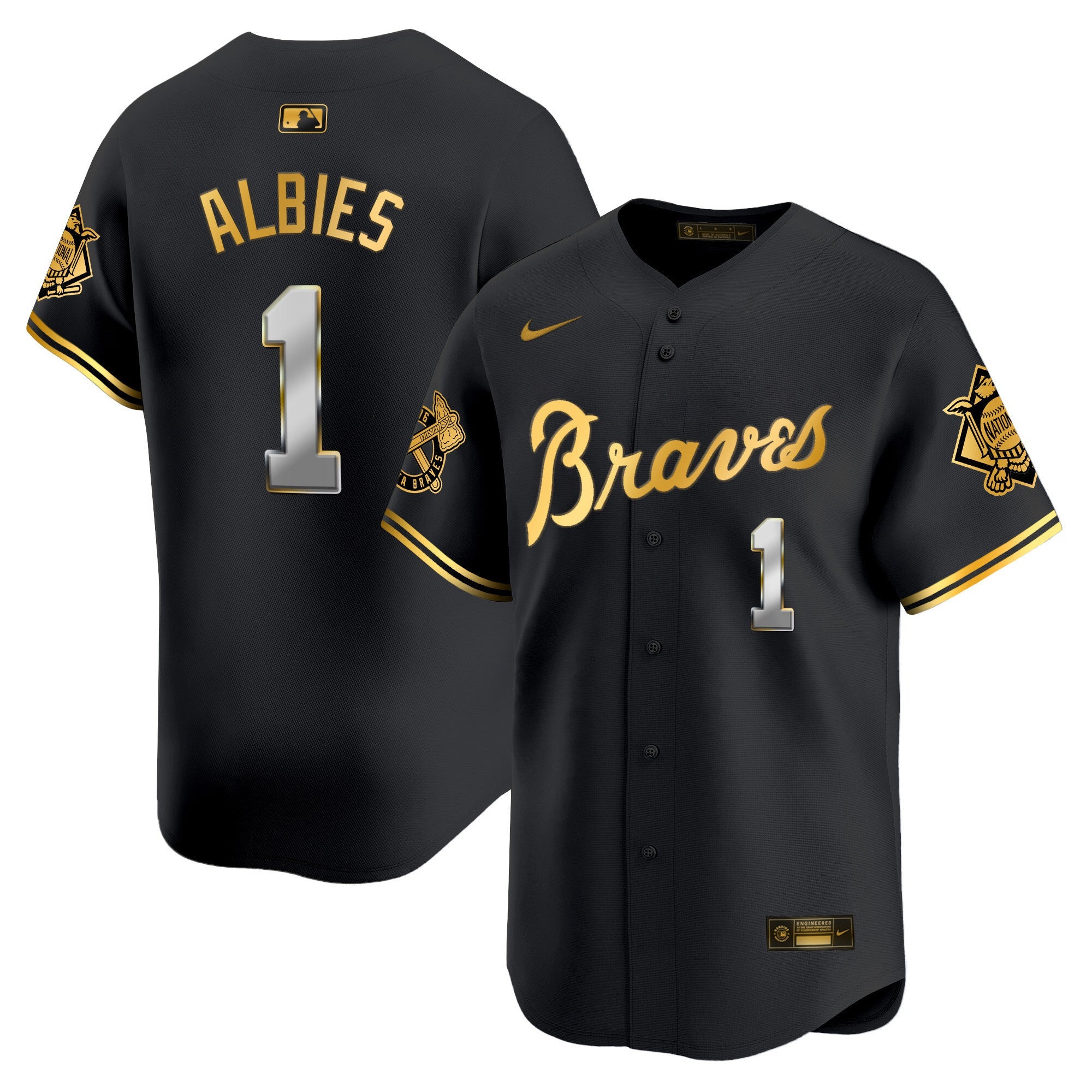 Men’s Atlanta Peaches n’ Cream Vapor Premier Limited Jersey