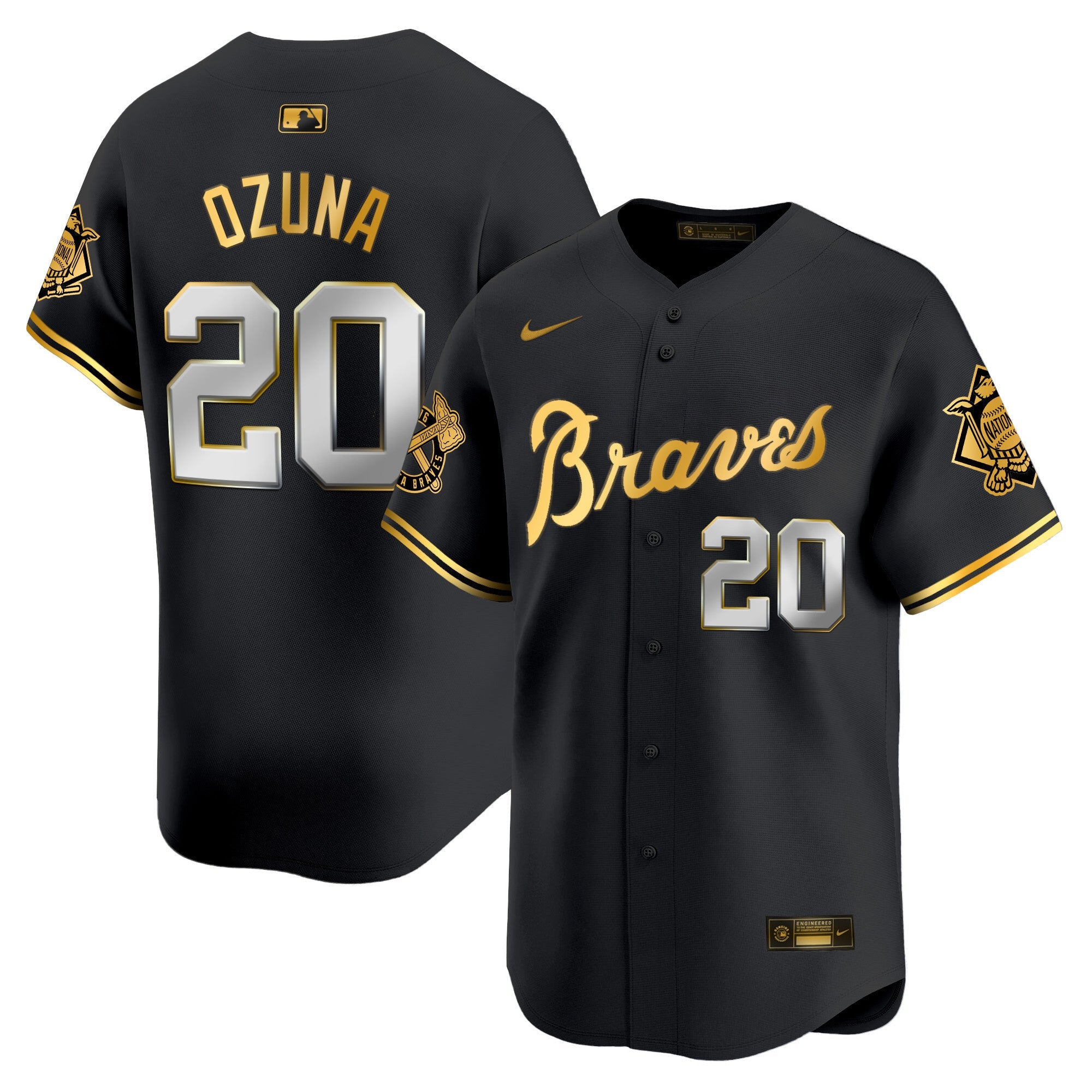 Men’s Atlanta Peaches n’ Cream Vapor Premier Limited Jersey