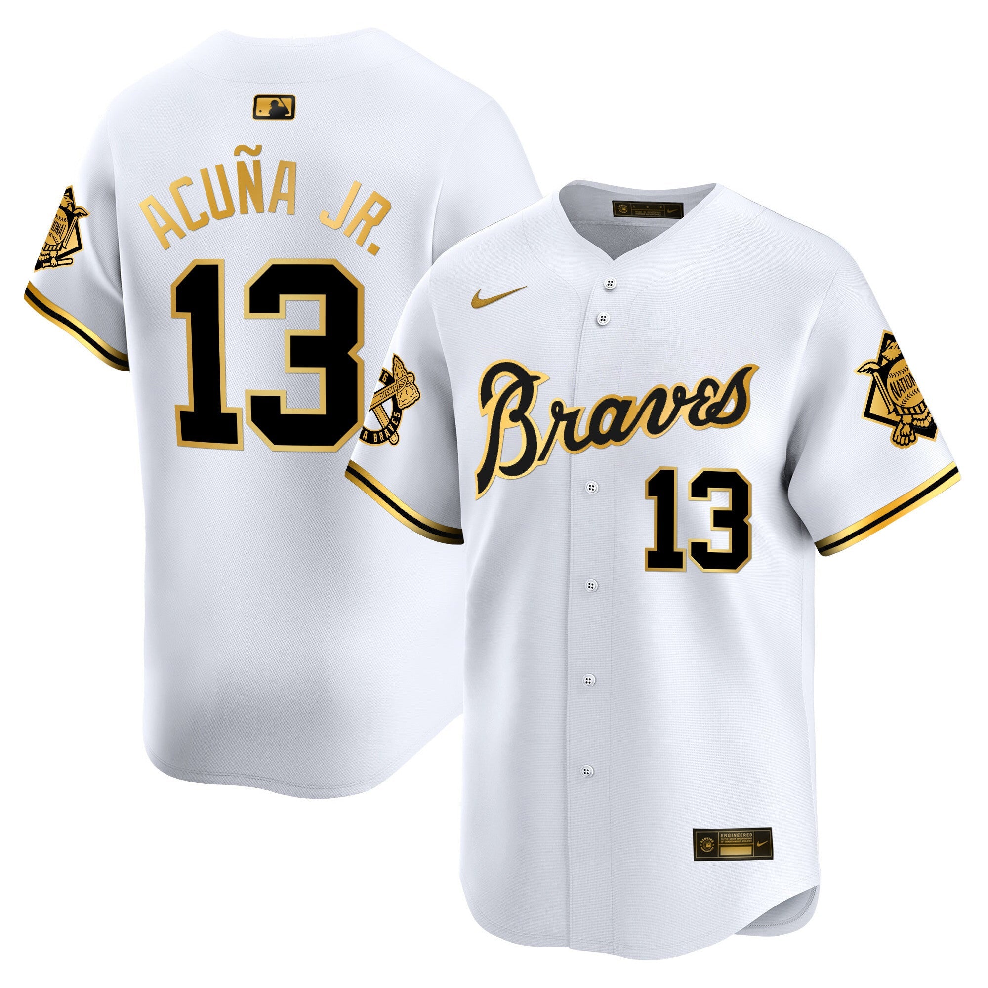 Men’s Atlanta Peaches n’ Cream Vapor Premier Limited Jersey