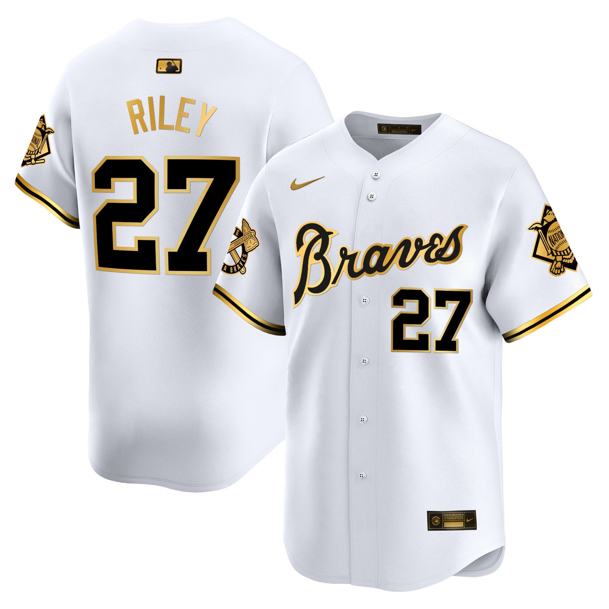 Men’s Atlanta Peaches n’ Cream Vapor Premier Limited Jersey