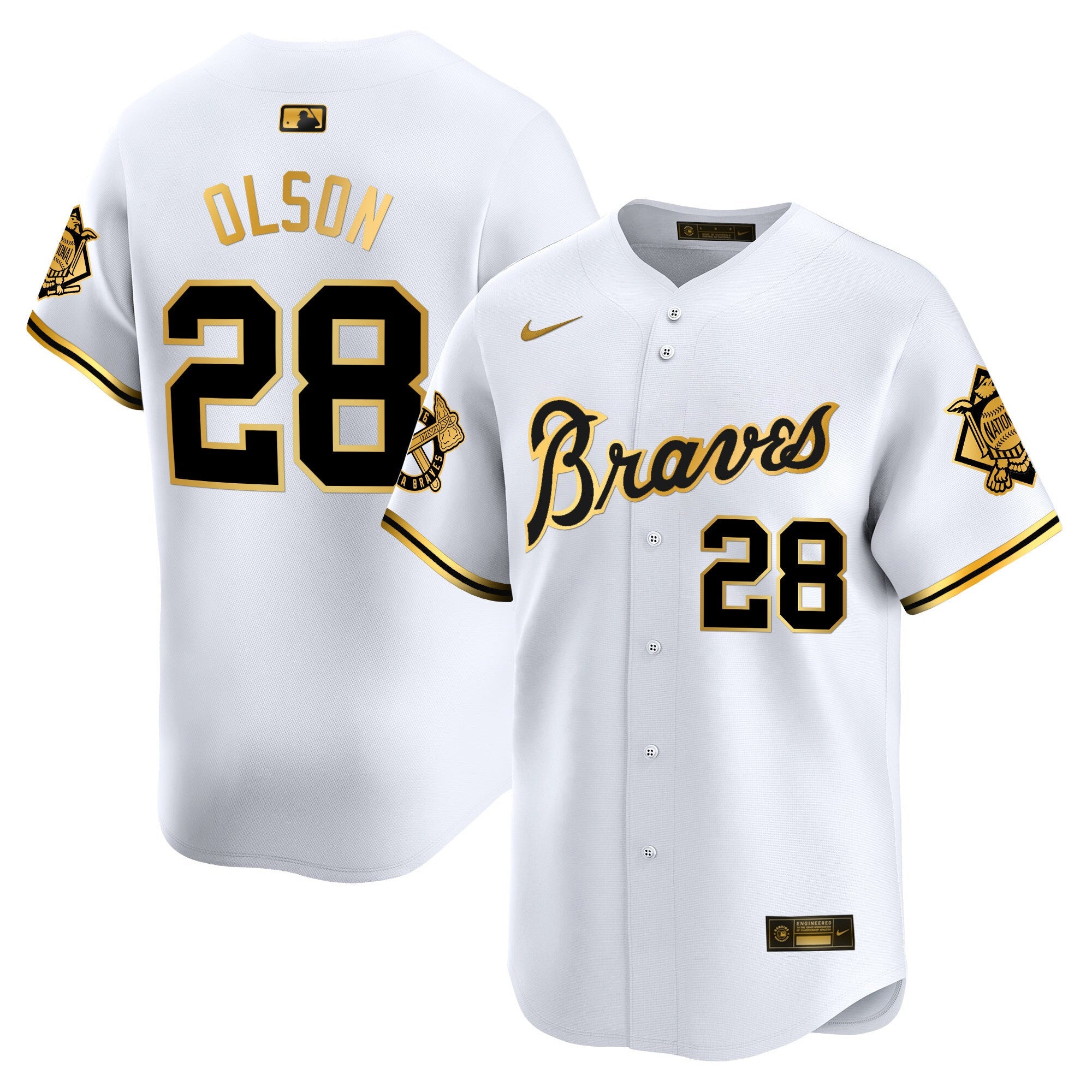 Men’s Atlanta Peaches n’ Cream Vapor Premier Limited Jersey