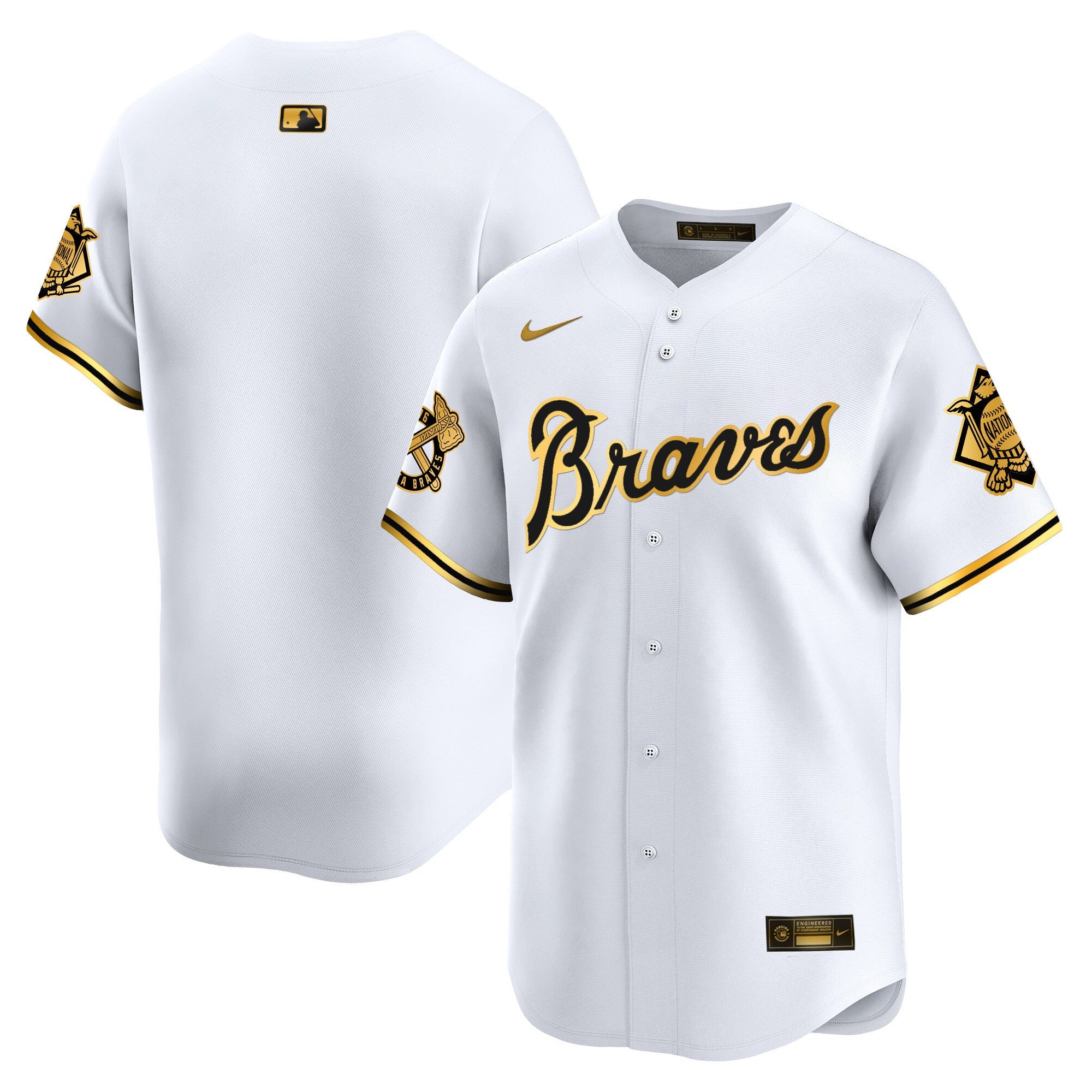 Men’s Atlanta Peaches n’ Cream Vapor Premier Limited Jersey