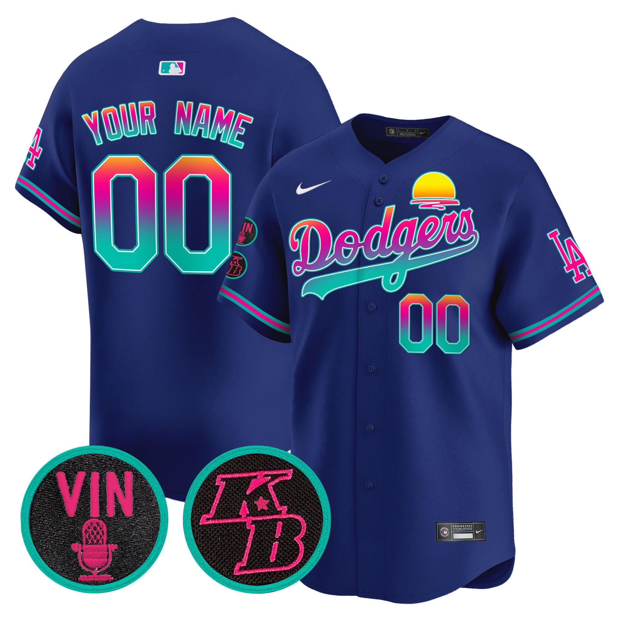 2024 Los Angeles City Style Vapor Premier Limited Custom Jersey V2