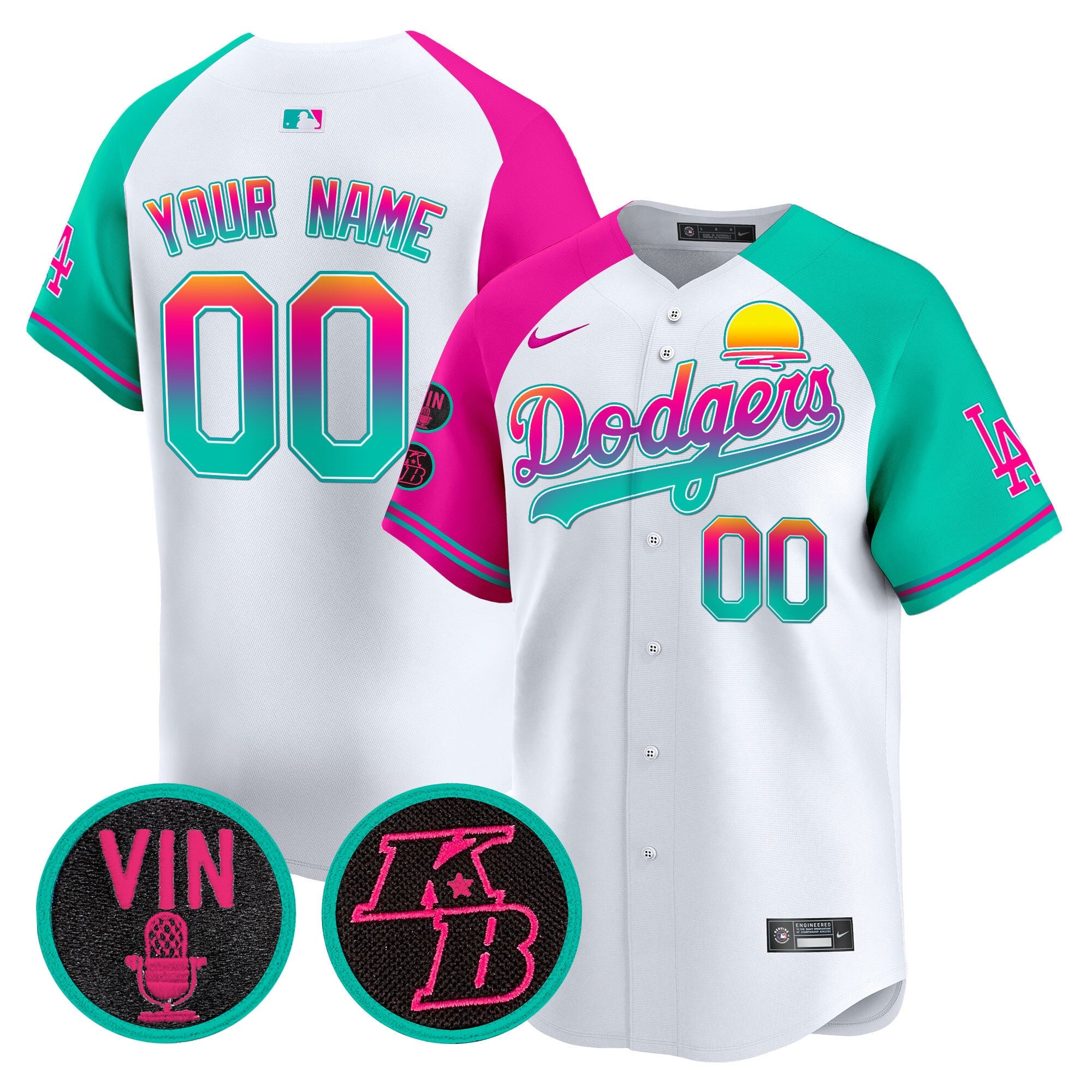 2024 Los Angeles City Style Vapor Premier Limited Custom Jersey V2