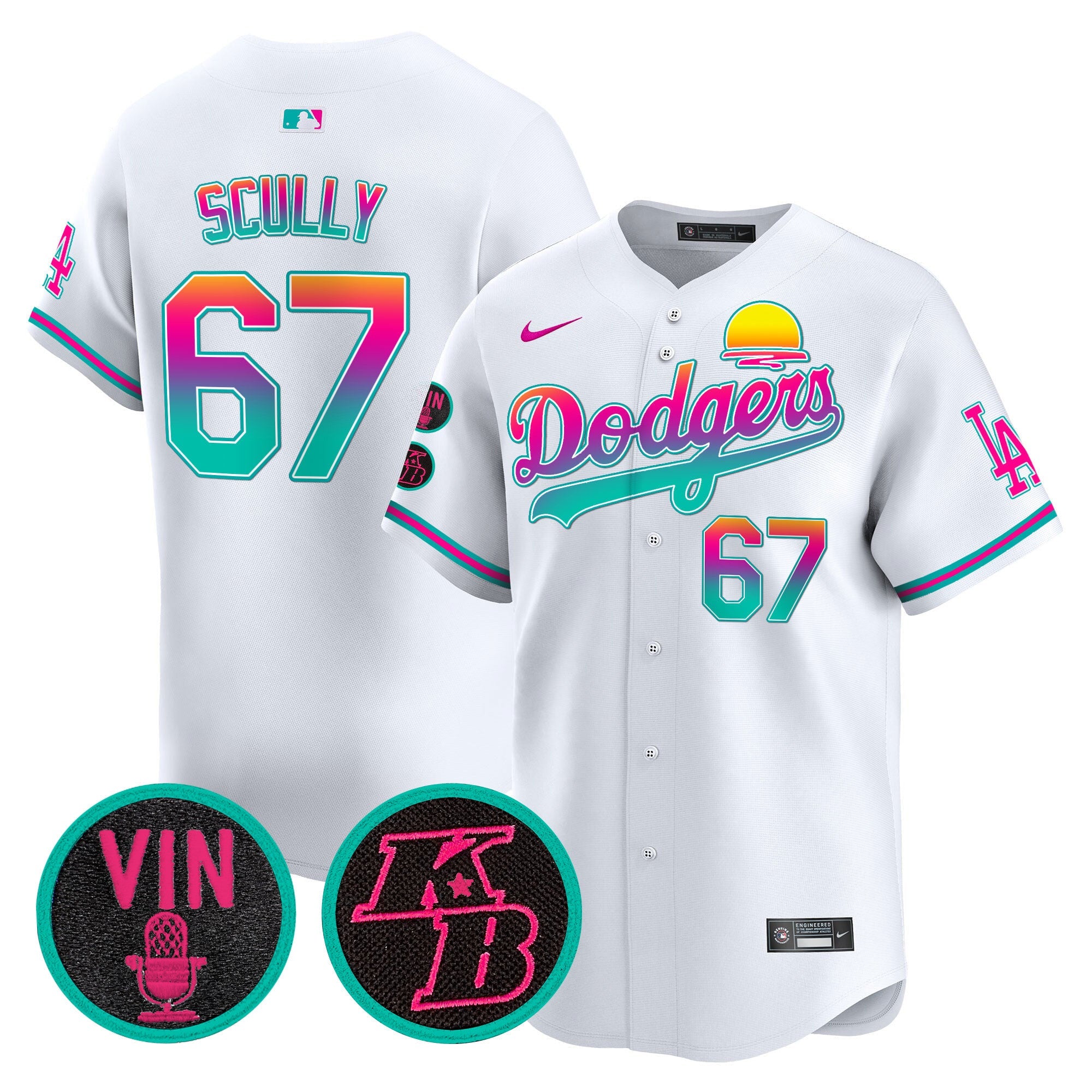 Men’s 2024 Los Angeles City Style Vapor Premier Limited Jersey V2