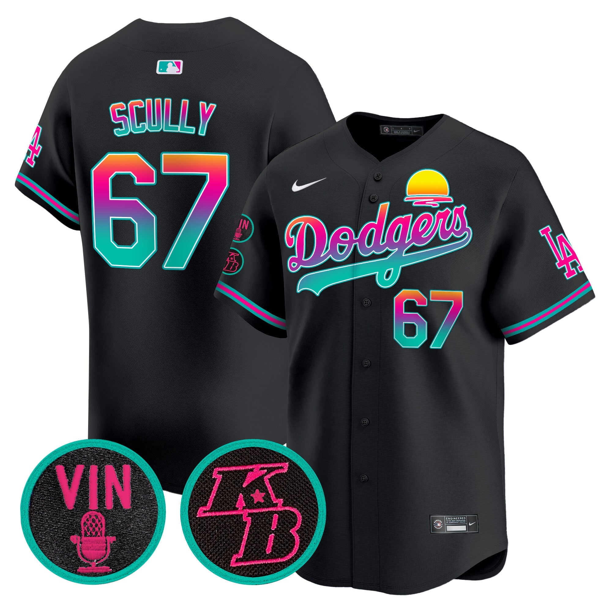 Men’s 2024 Los Angeles City Style Vapor Premier Limited Jersey V2