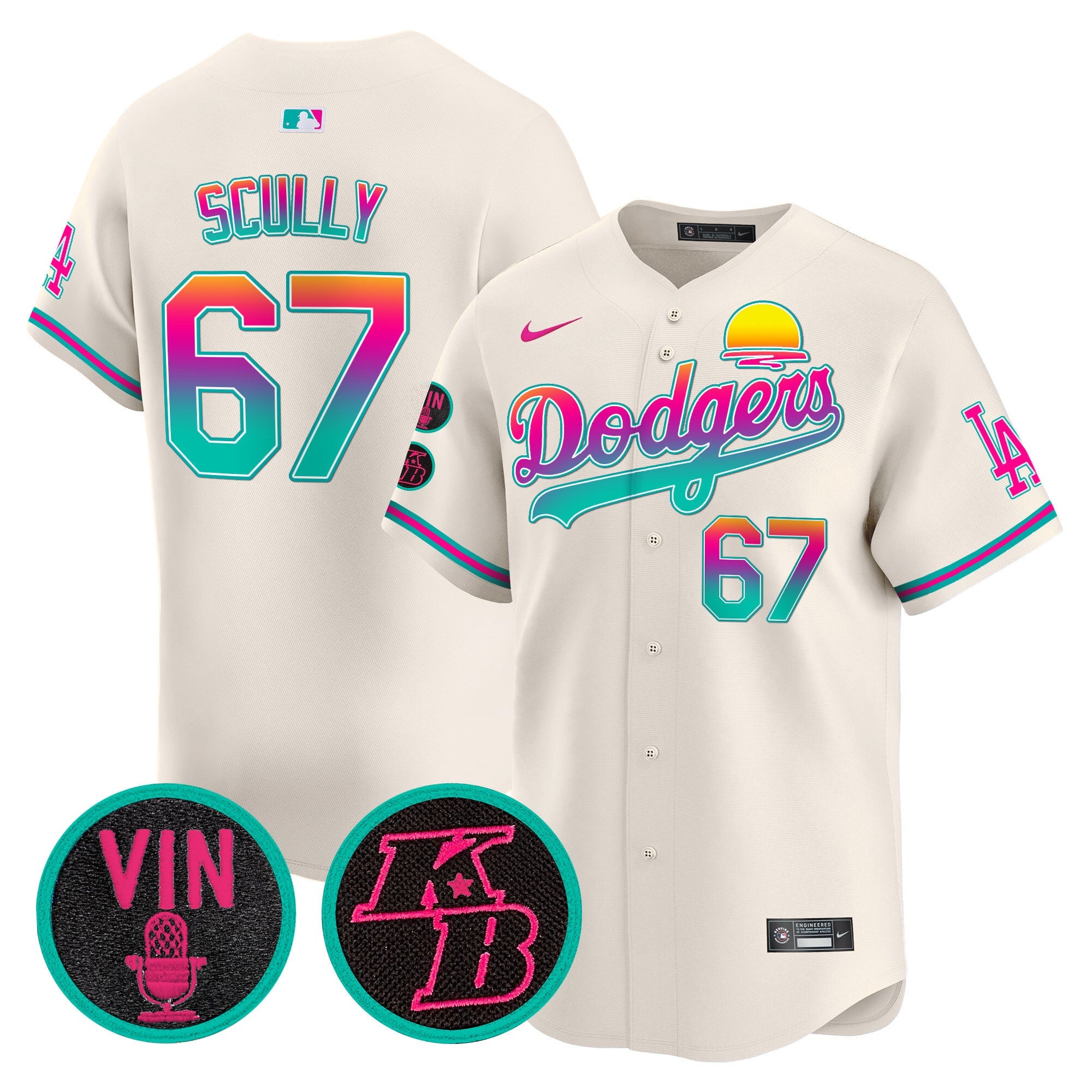 Men’s 2024 Los Angeles City Style Vapor Premier Limited Jersey V2