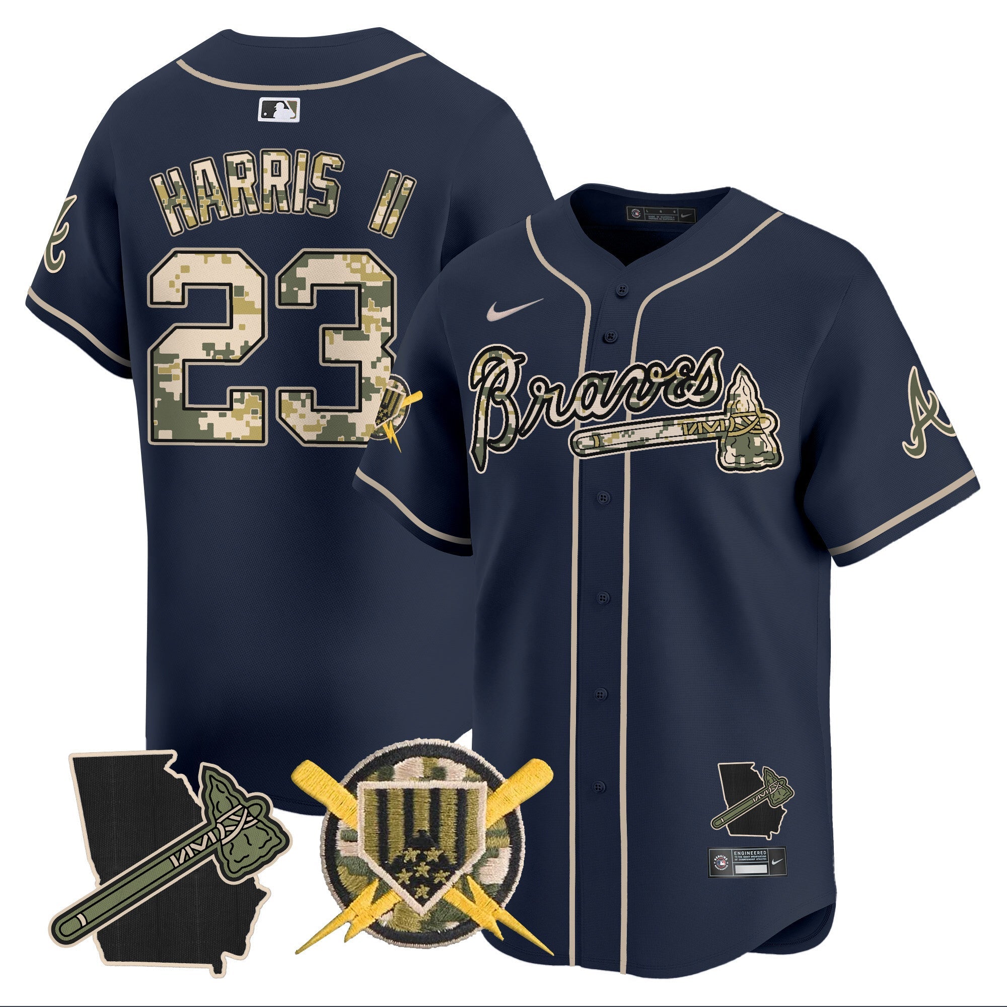 Men’s Atlanta Armed Forces Day Vapor Premier Limited Jersey