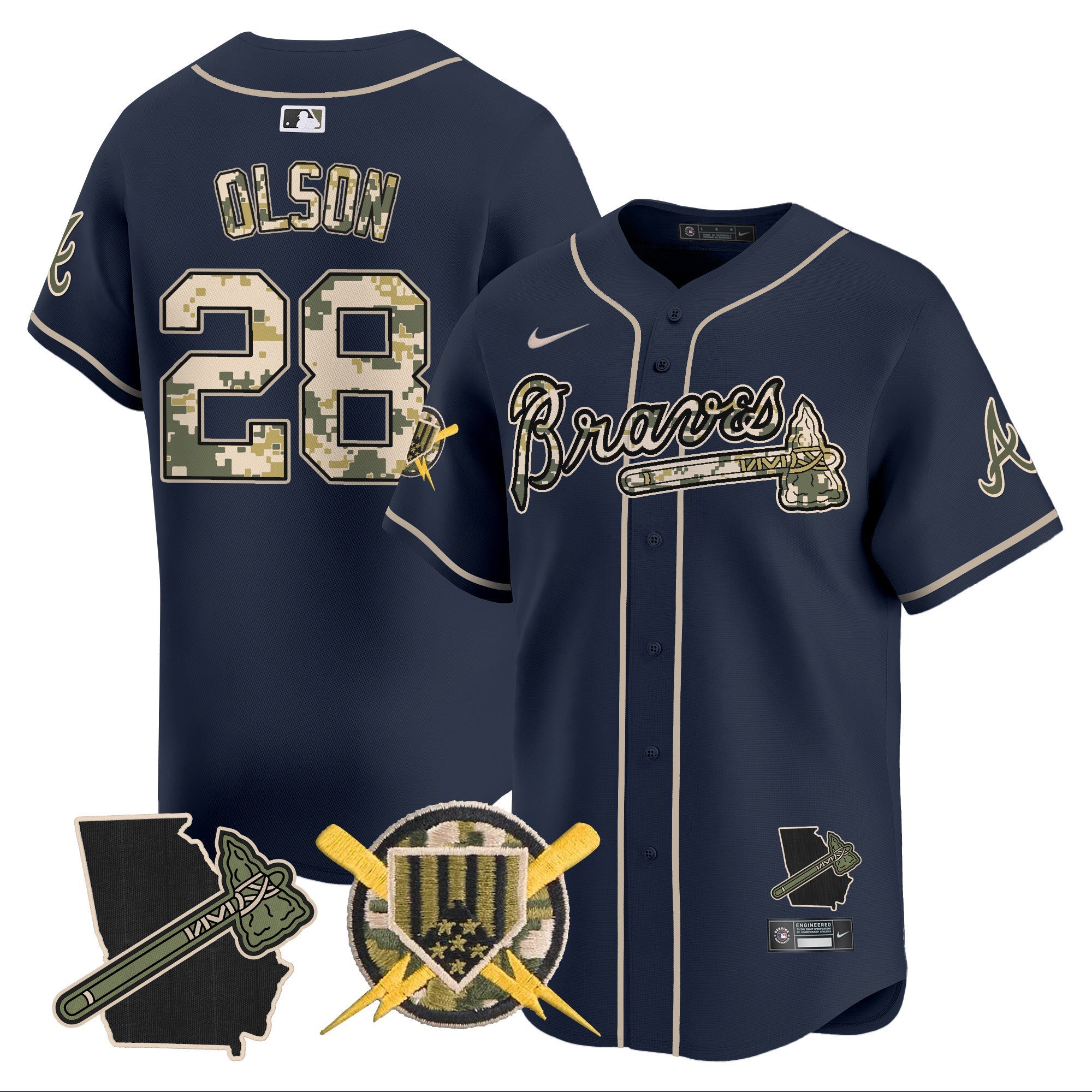 Men’s Atlanta Armed Forces Day Vapor Premier Limited Jersey