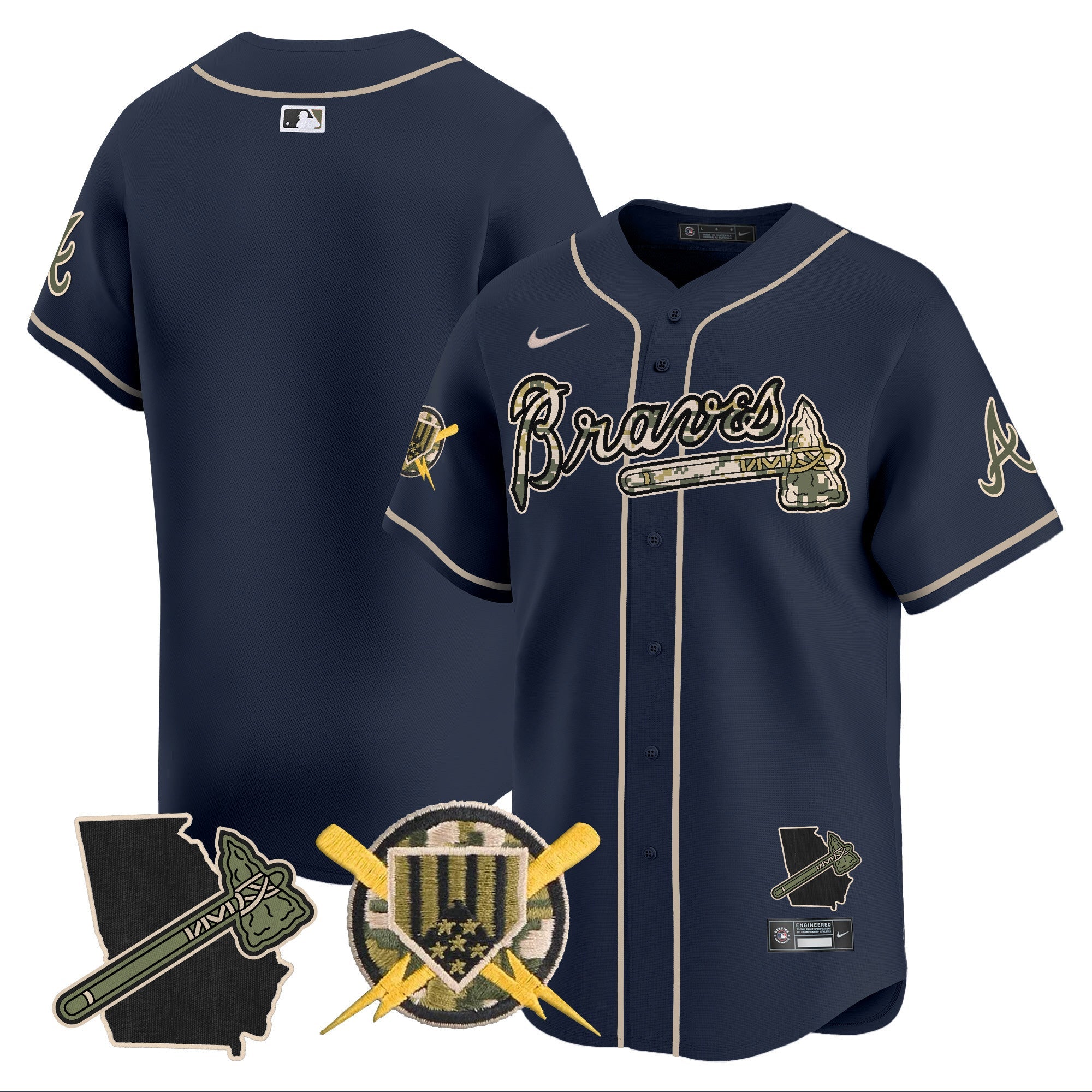 Men’s Atlanta Armed Forces Day Vapor Premier Limited Jersey