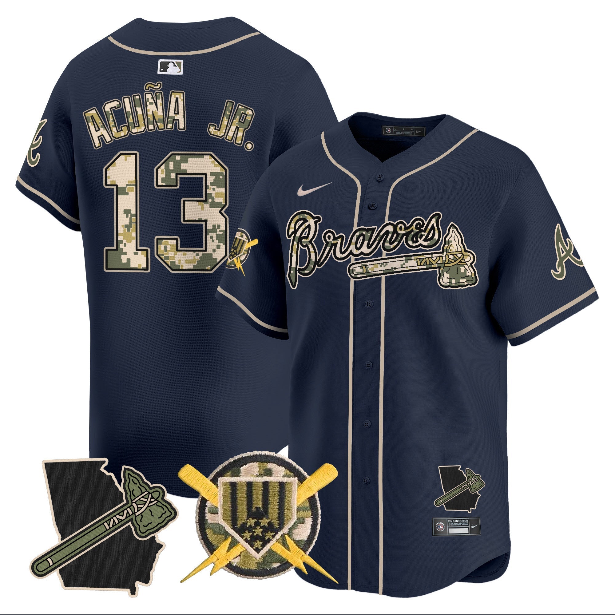 Men’s Atlanta Armed Forces Day Vapor Premier Limited Jersey