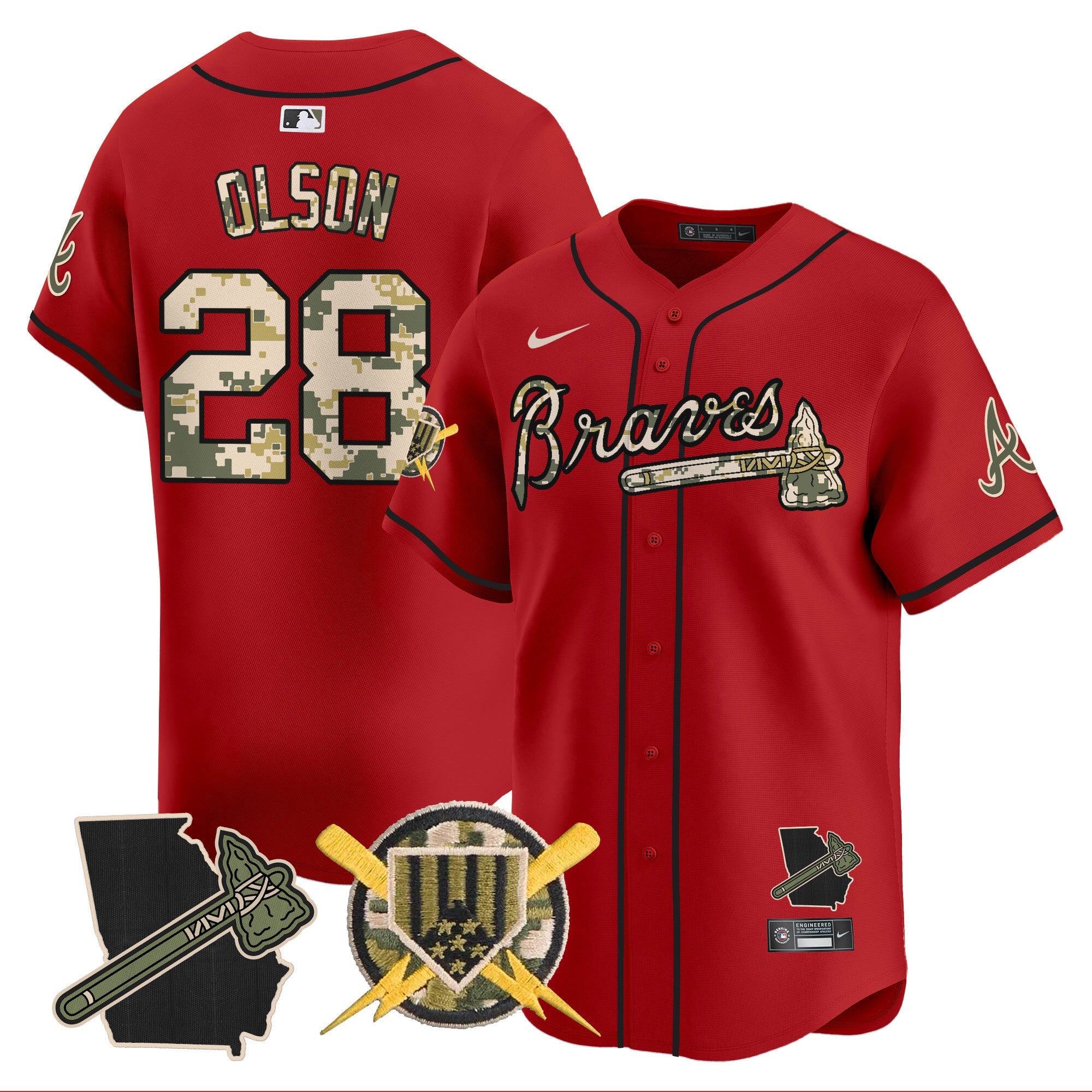 Men’s Atlanta Armed Forces Day Vapor Premier Limited Jersey