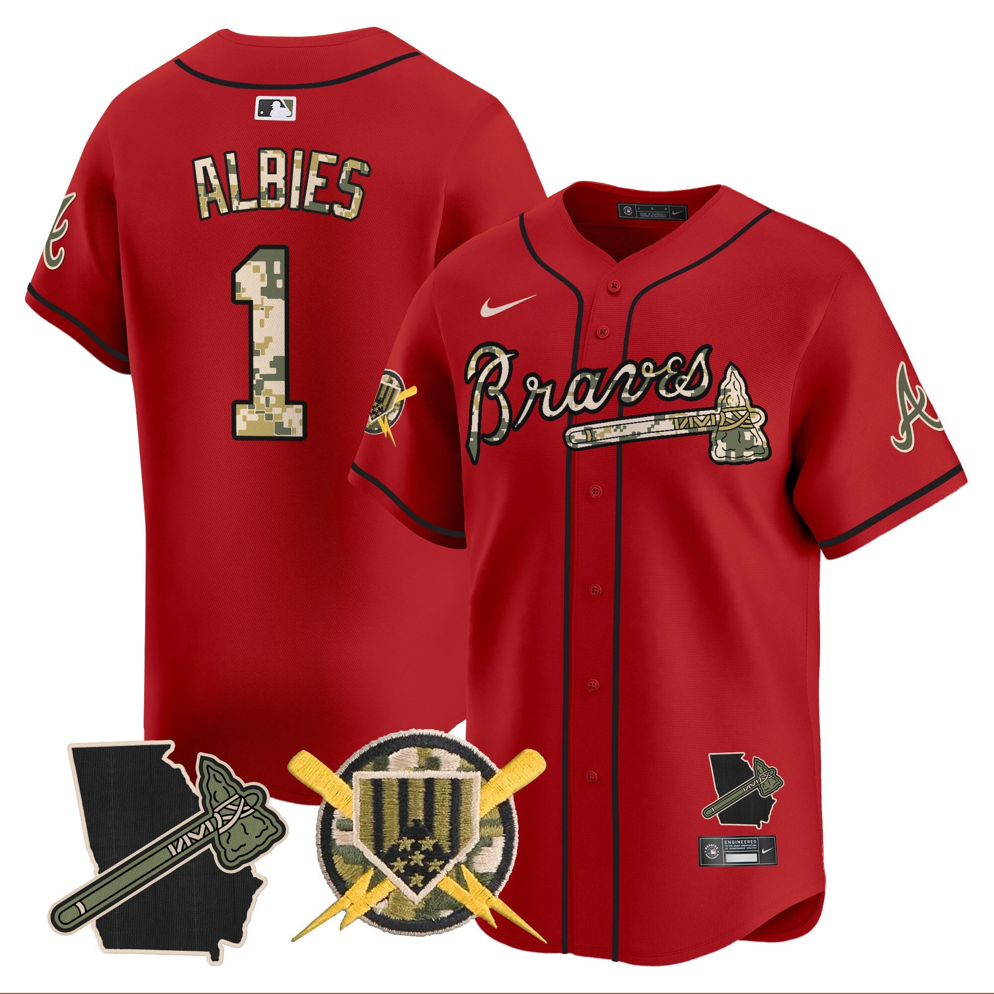 Men’s Atlanta Armed Forces Day Vapor Premier Limited Jersey