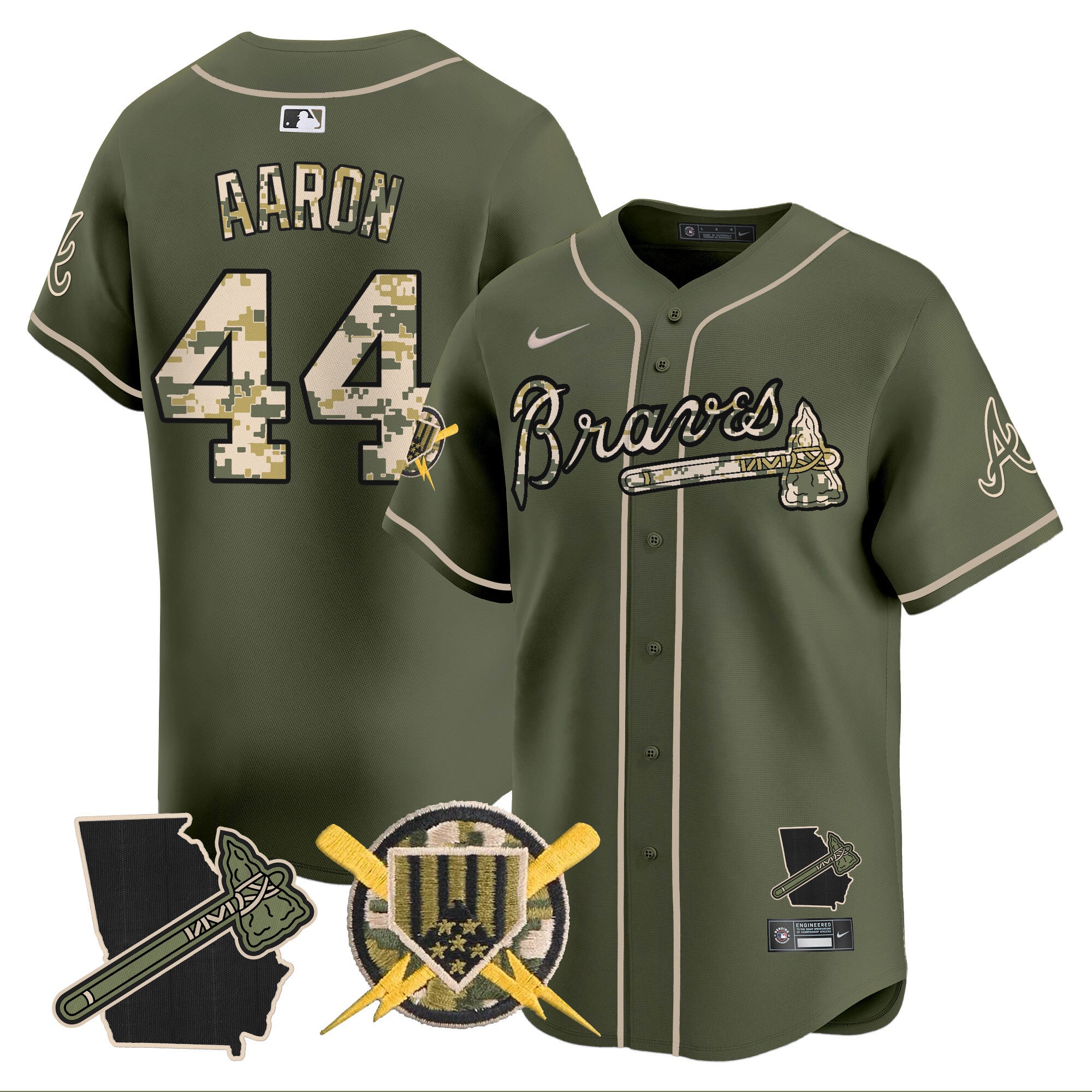 Men’s Atlanta Armed Forces Day Vapor Premier Limited Jersey