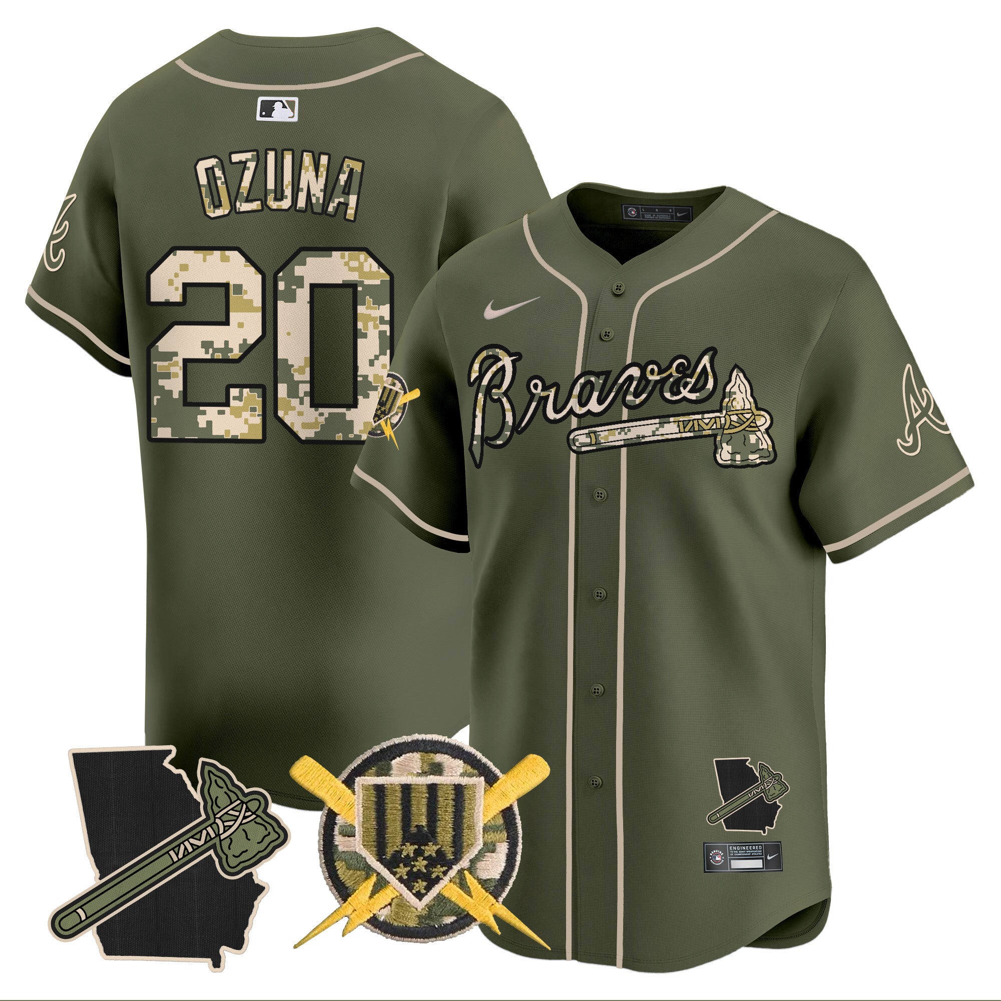 Men’s Atlanta Armed Forces Day Vapor Premier Limited Jersey