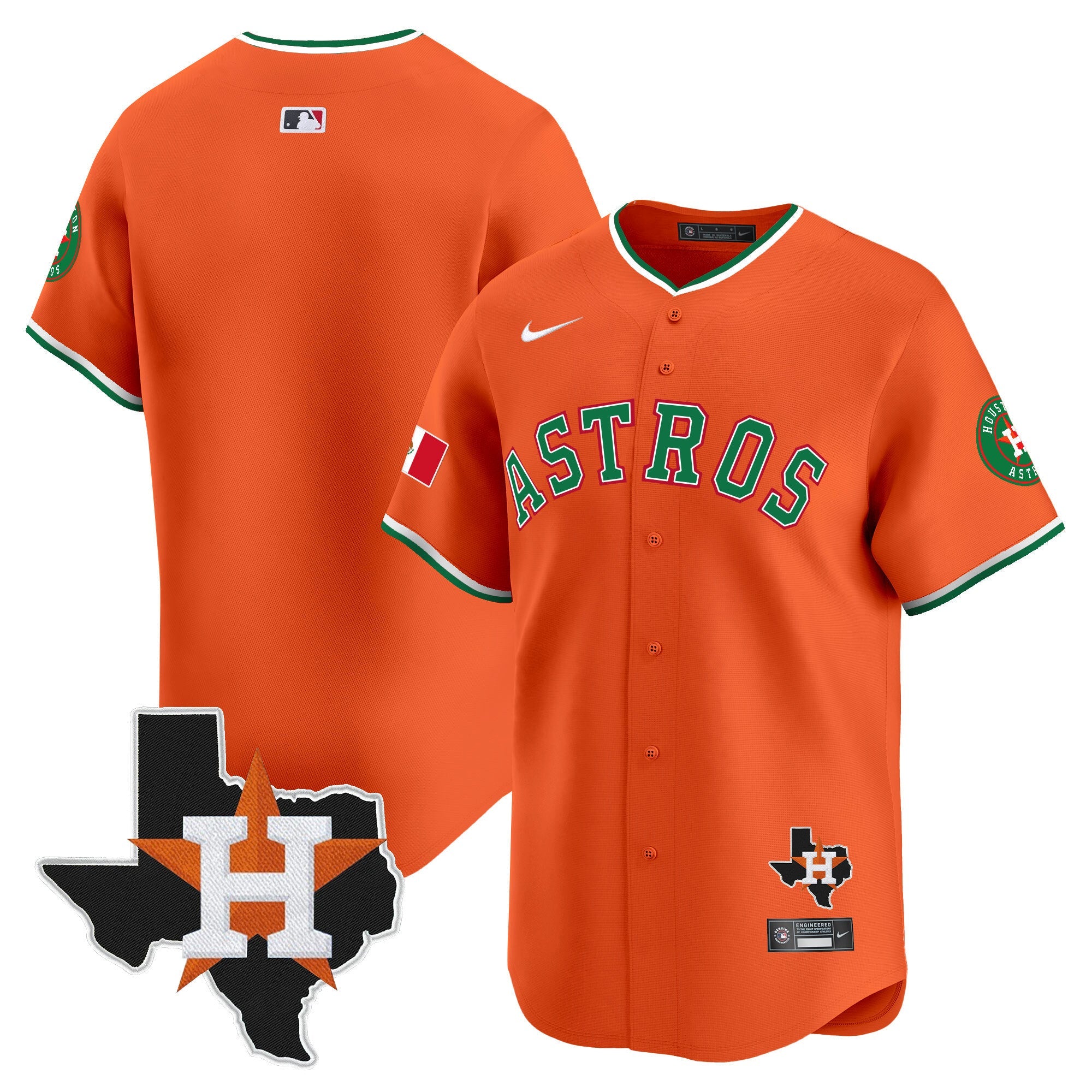 Men’s Mexico Texas Patch Vapor Premier Limited Jersey V4