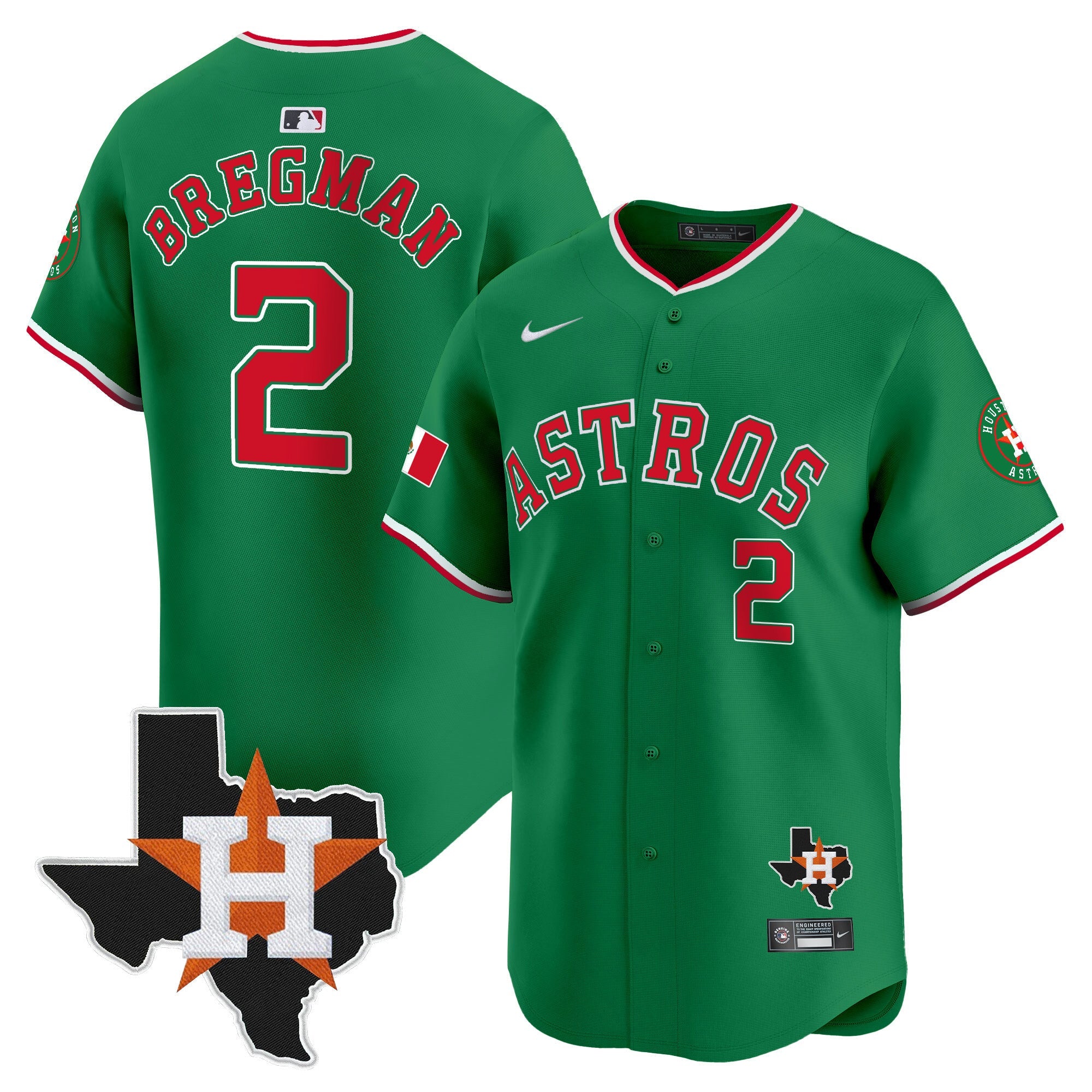 Men’s Mexico Texas Patch Vapor Premier Limited Jersey V4
