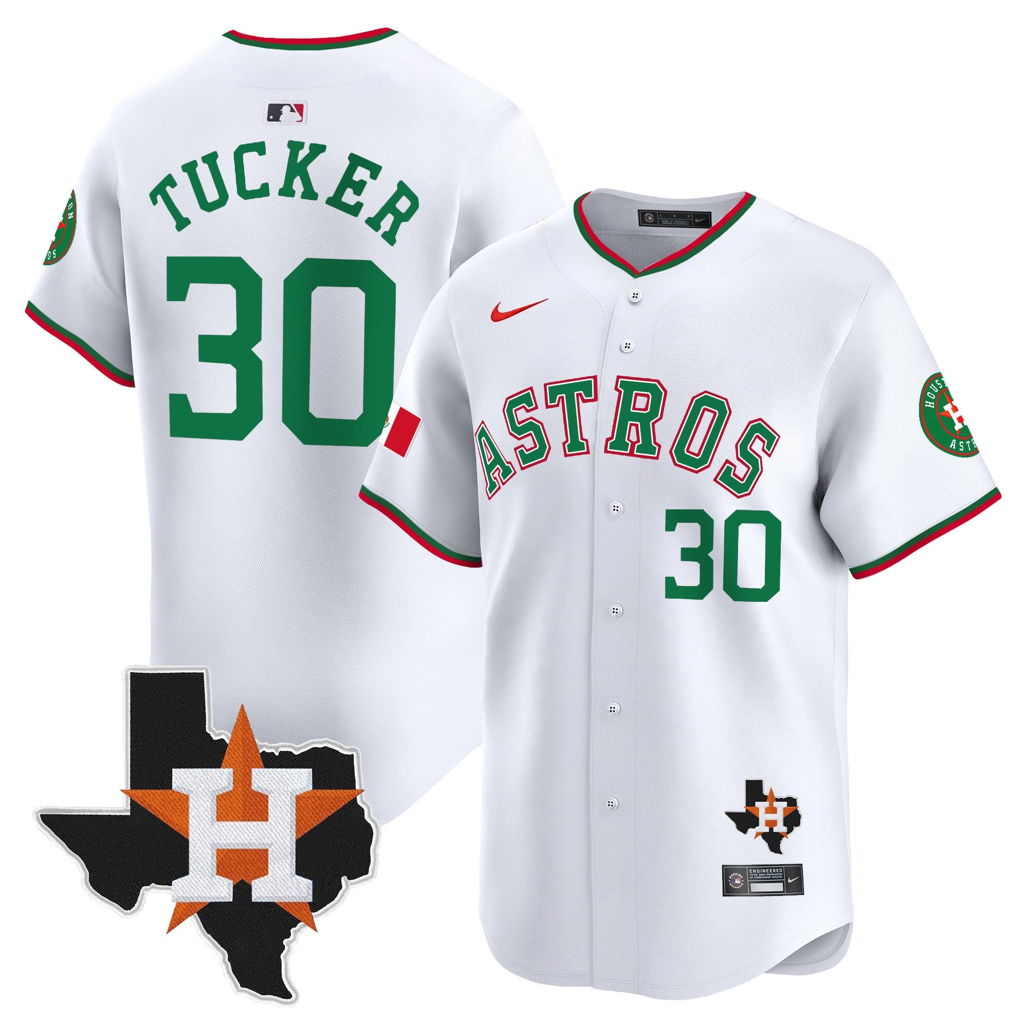 Men’s Mexico Texas Patch Vapor Premier Limited Jersey V4
