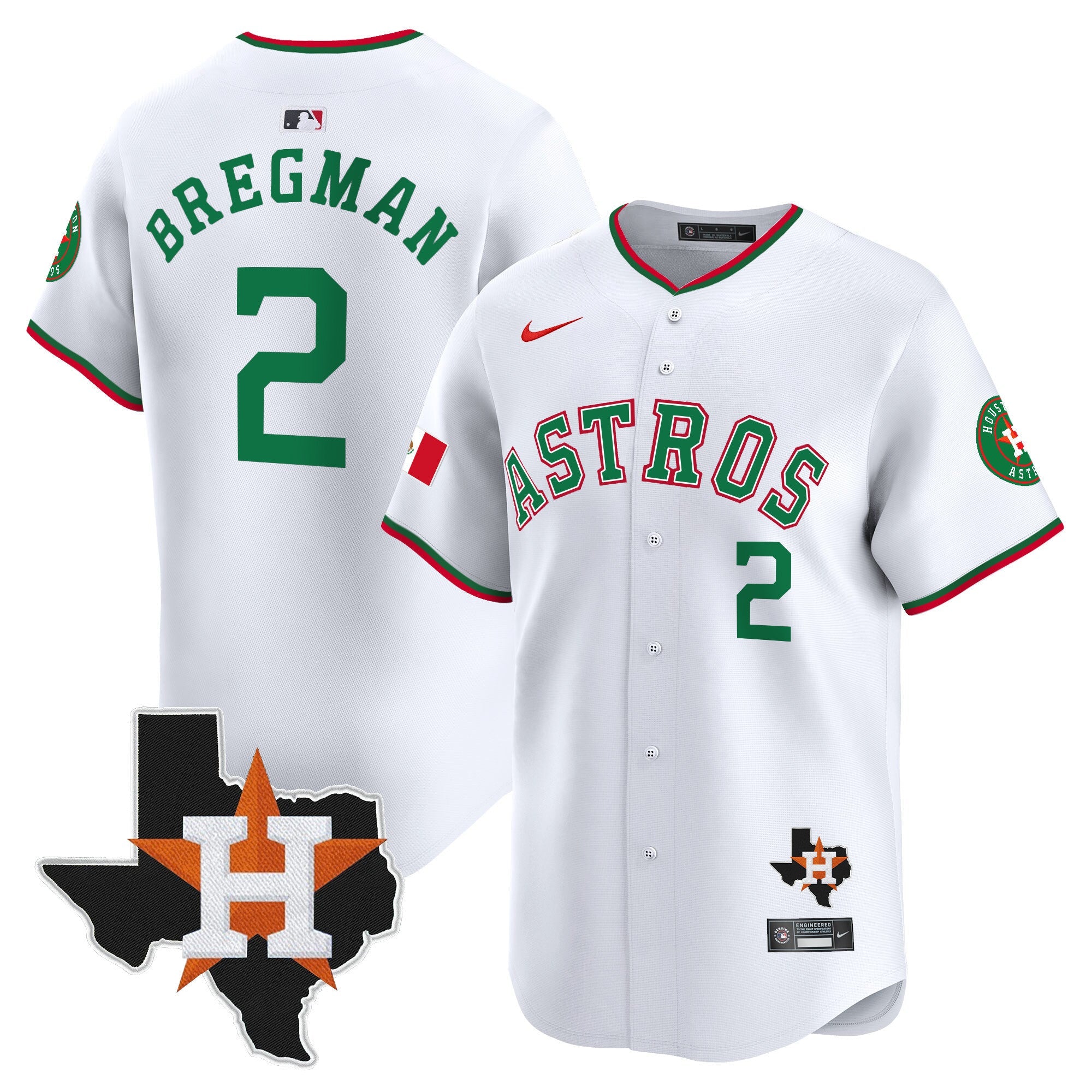 Men’s Mexico Texas Patch Vapor Premier Limited Jersey V4