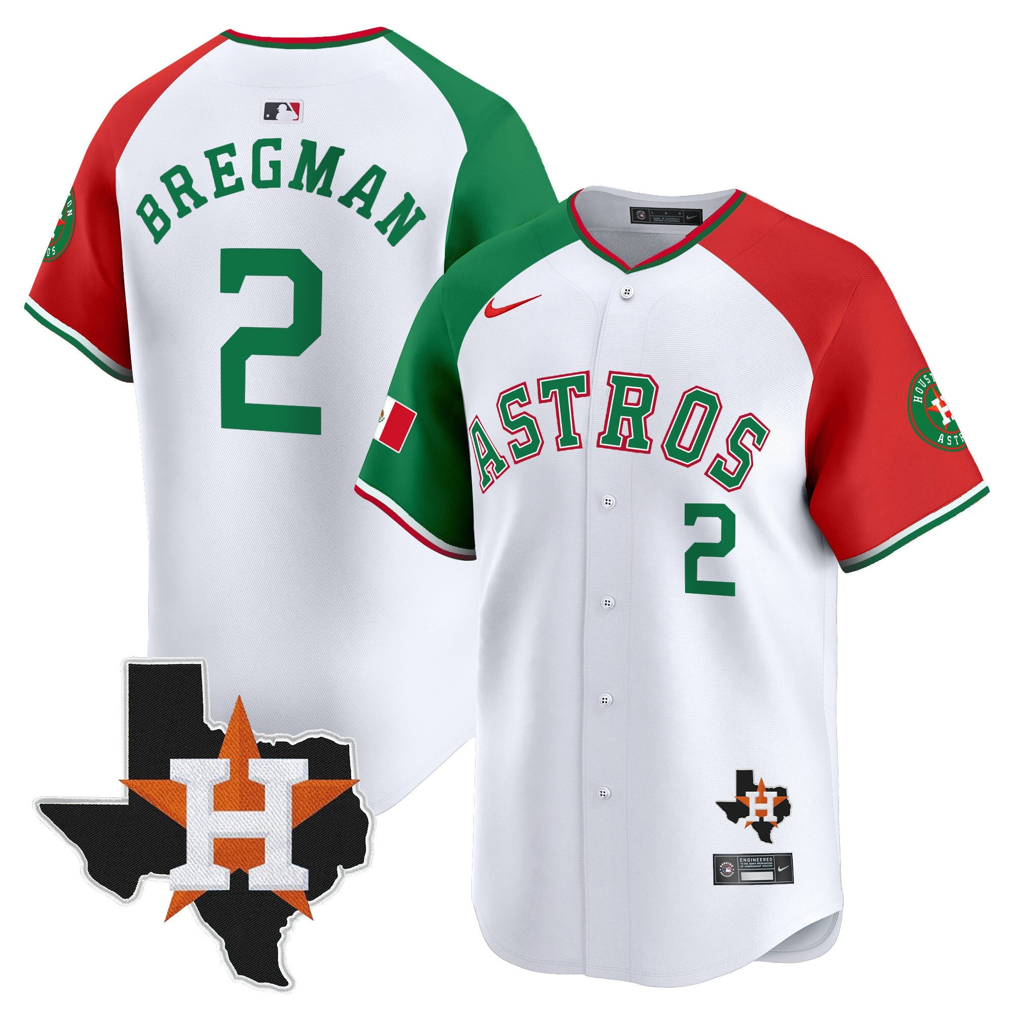Men’s Mexico Texas Patch Vapor Premier Limited Jersey V4