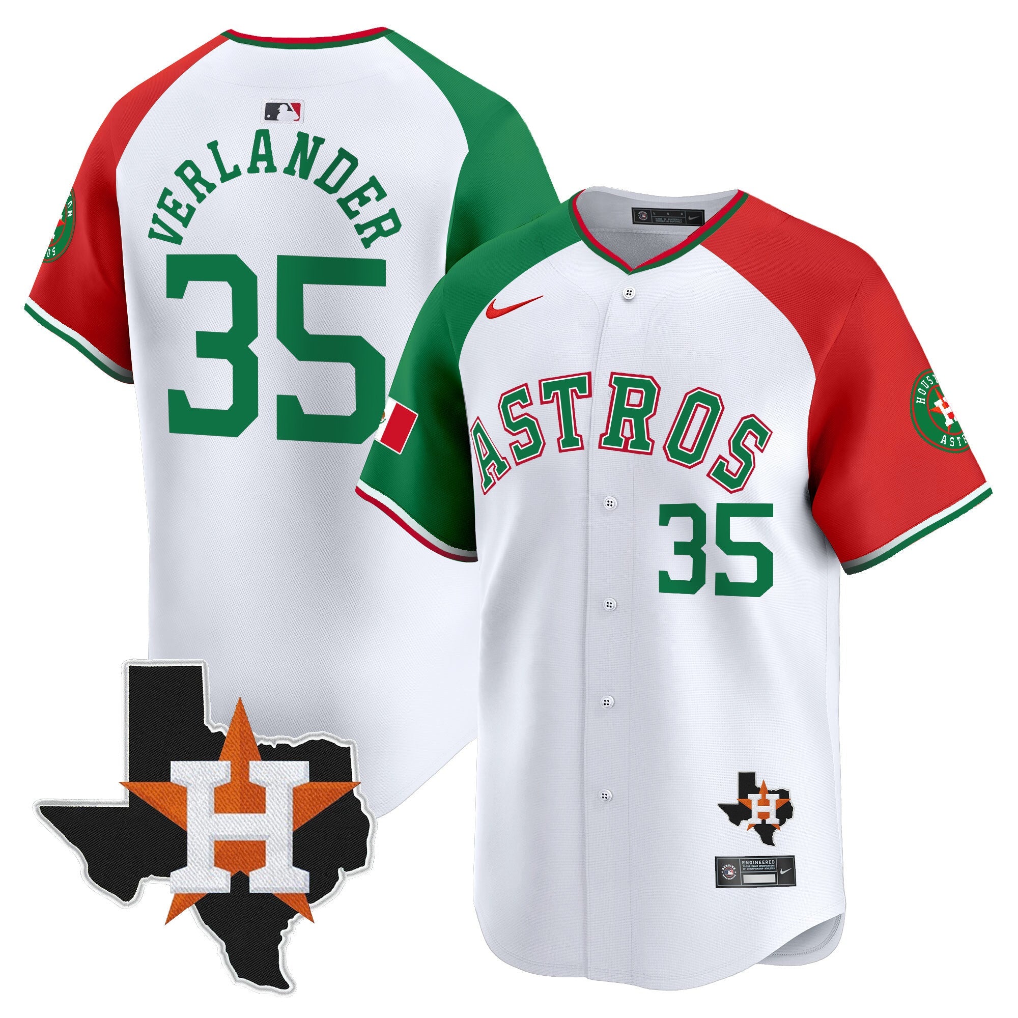 Men’s Mexico Texas Patch Vapor Premier Limited Jersey V4