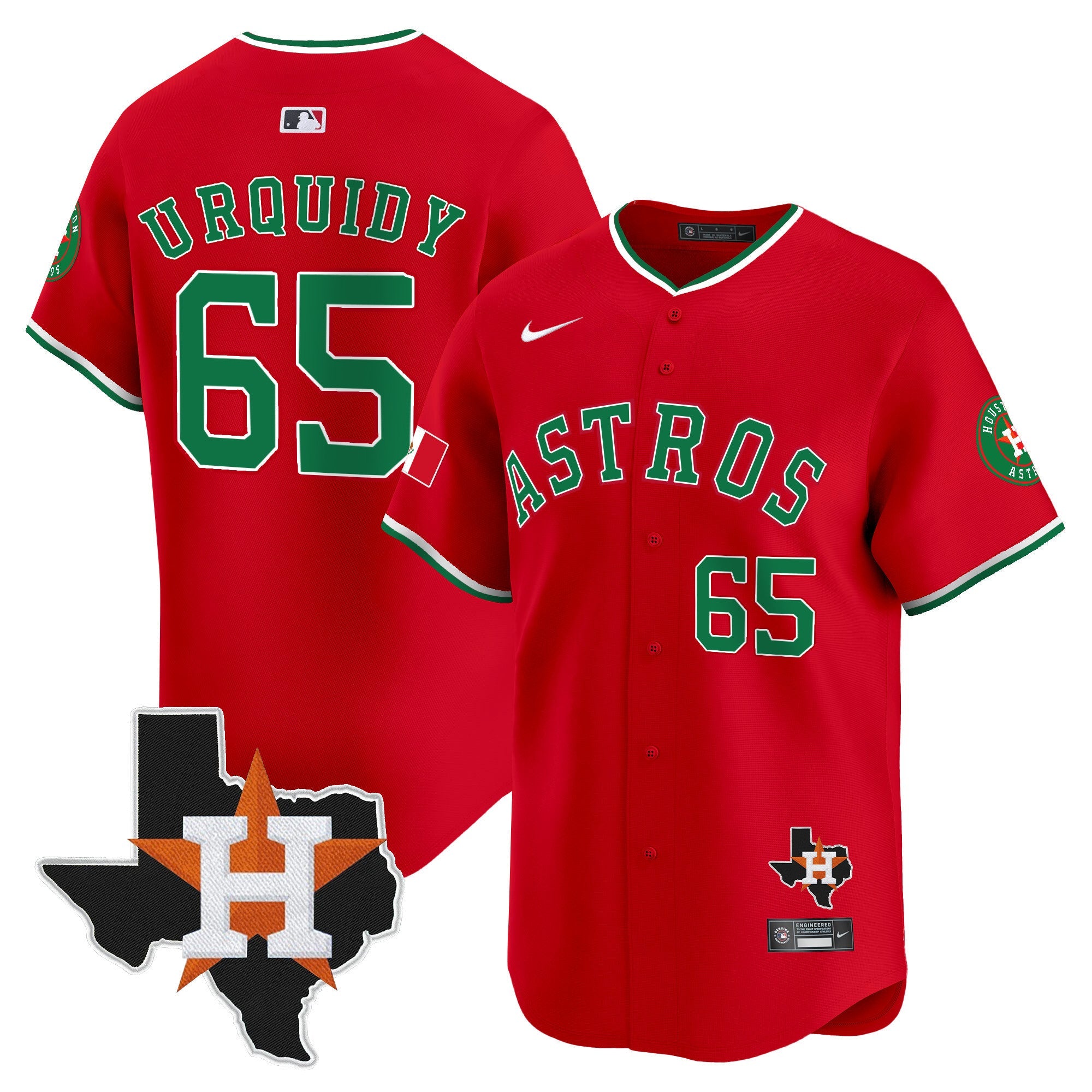 Men’s Mexico Texas Patch Vapor Premier Limited Jersey V4