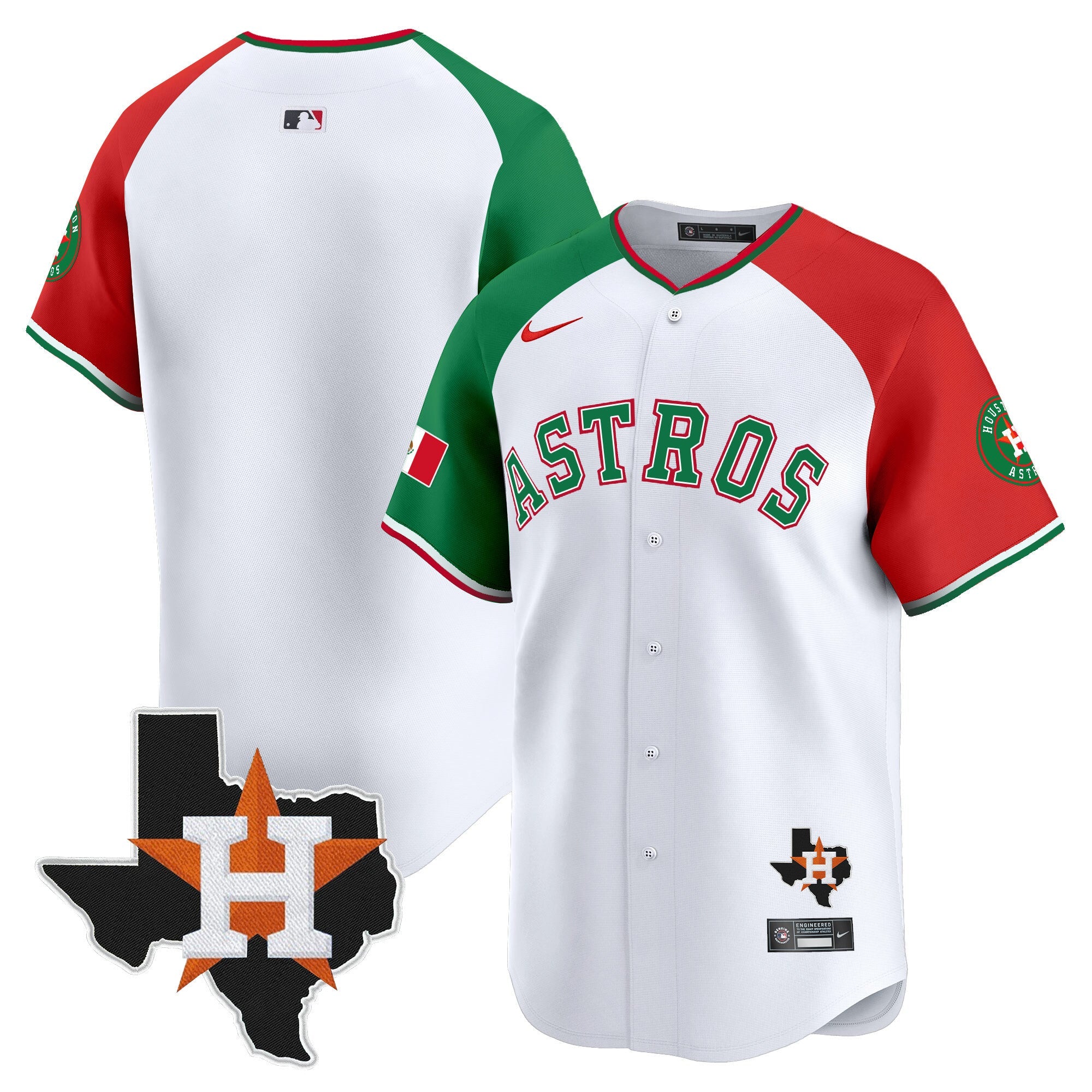 Men’s Mexico Texas Patch Vapor Premier Limited Jersey V4