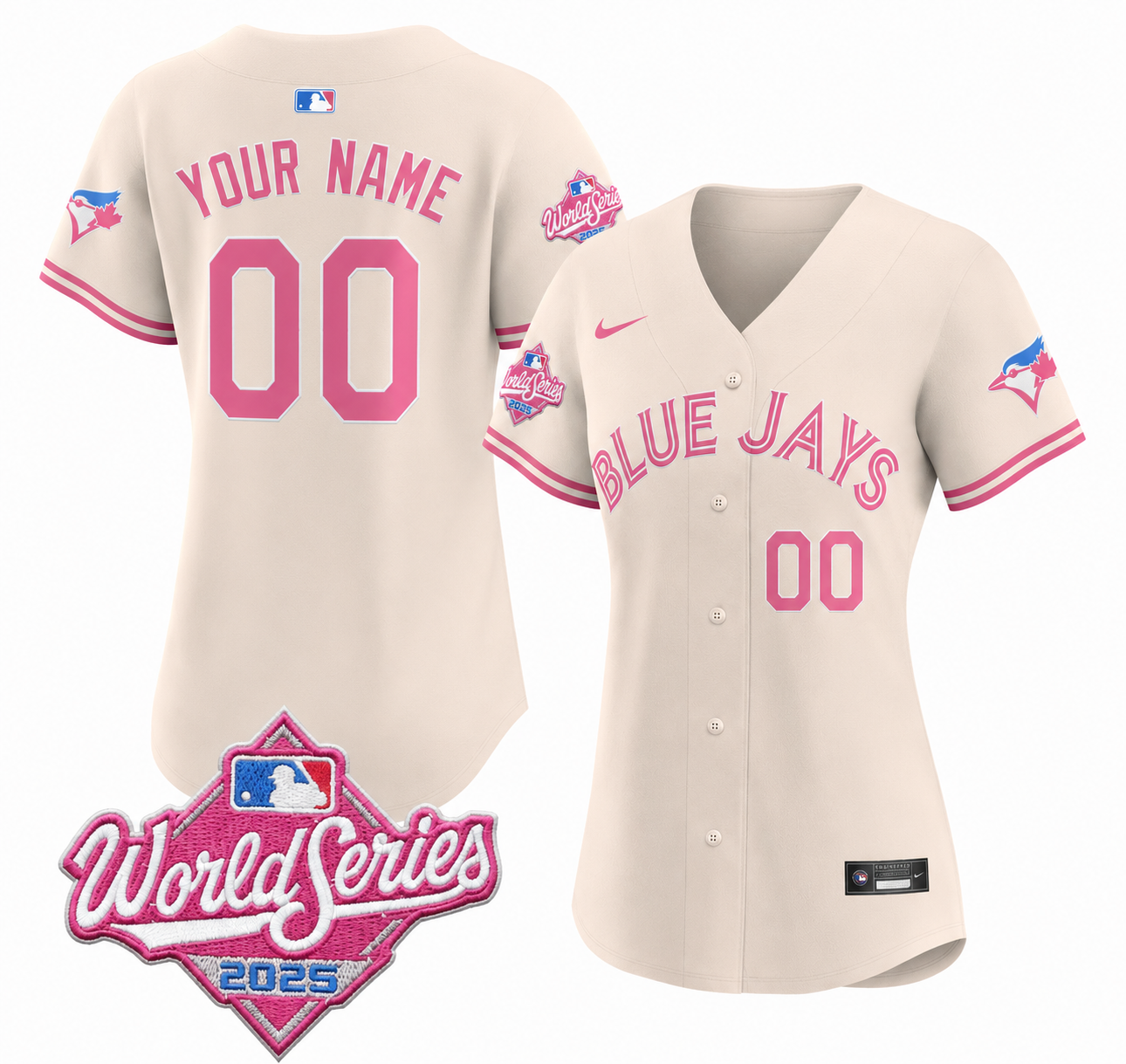 Women’s Toronto Bubble Gum 2025 World Series Vapor Premier Limited Jersey